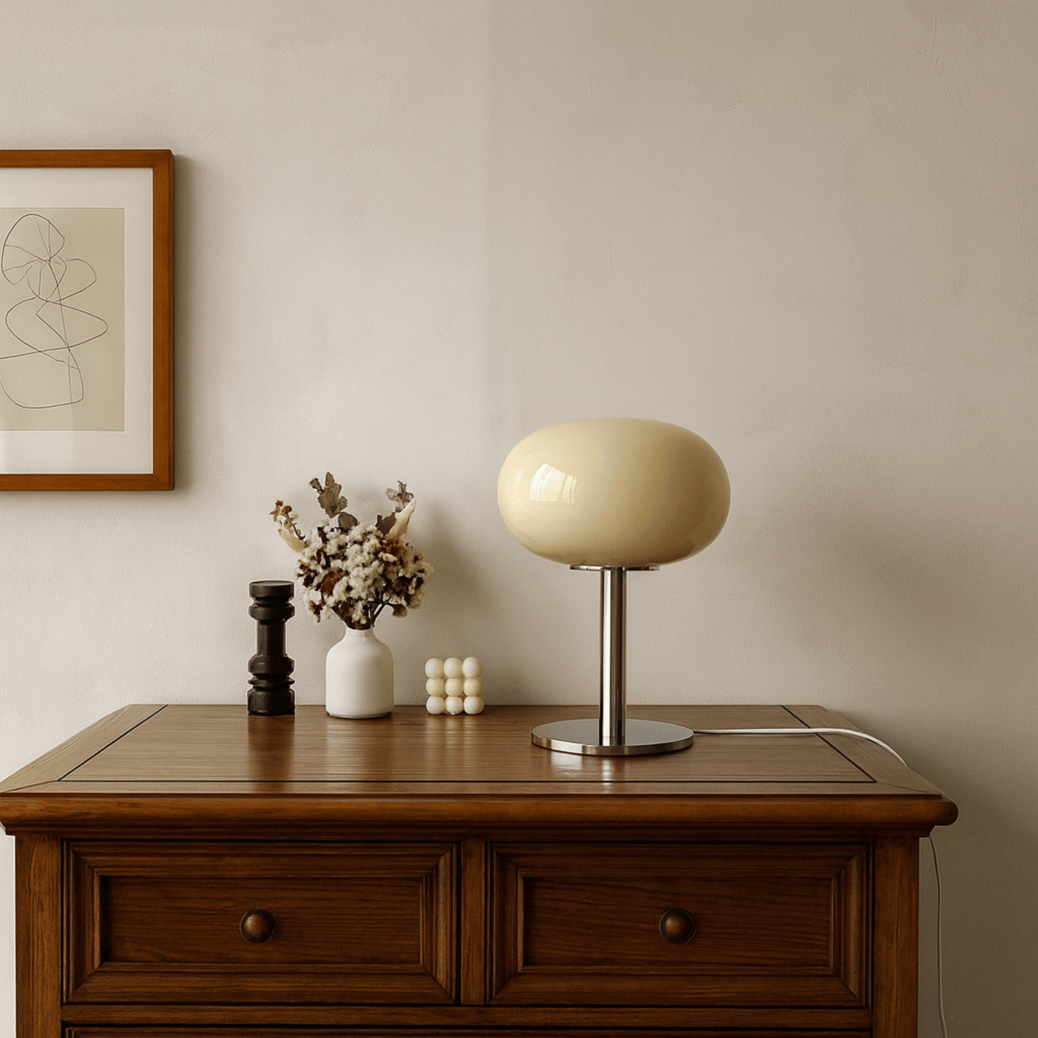 Dimmable Stained Glass Bedside Table Lamp | Skonne, Lamps, Lysta