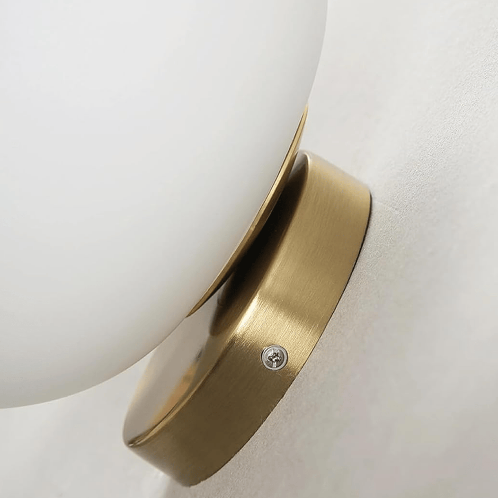 Lysvei Gold Wall Sconce Modern Glass Light Fixture, Fixtures, Sculptural Finish