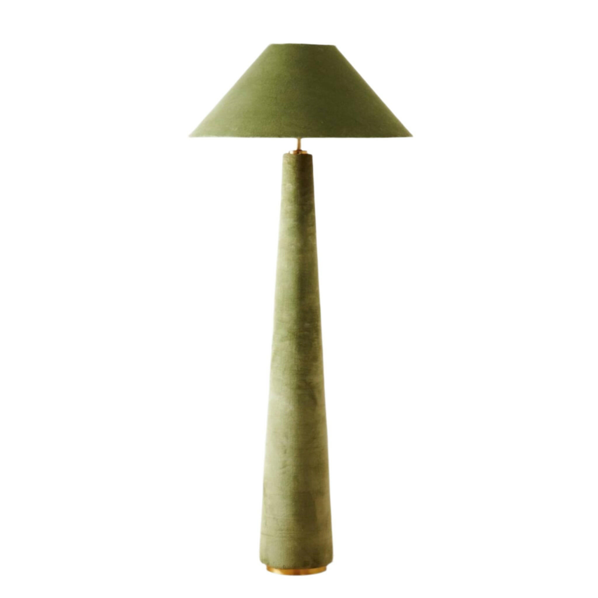 Mysa Velvet Fabric Shade Lamp for Nordic Interiors, Table Lamps, Minimalist
