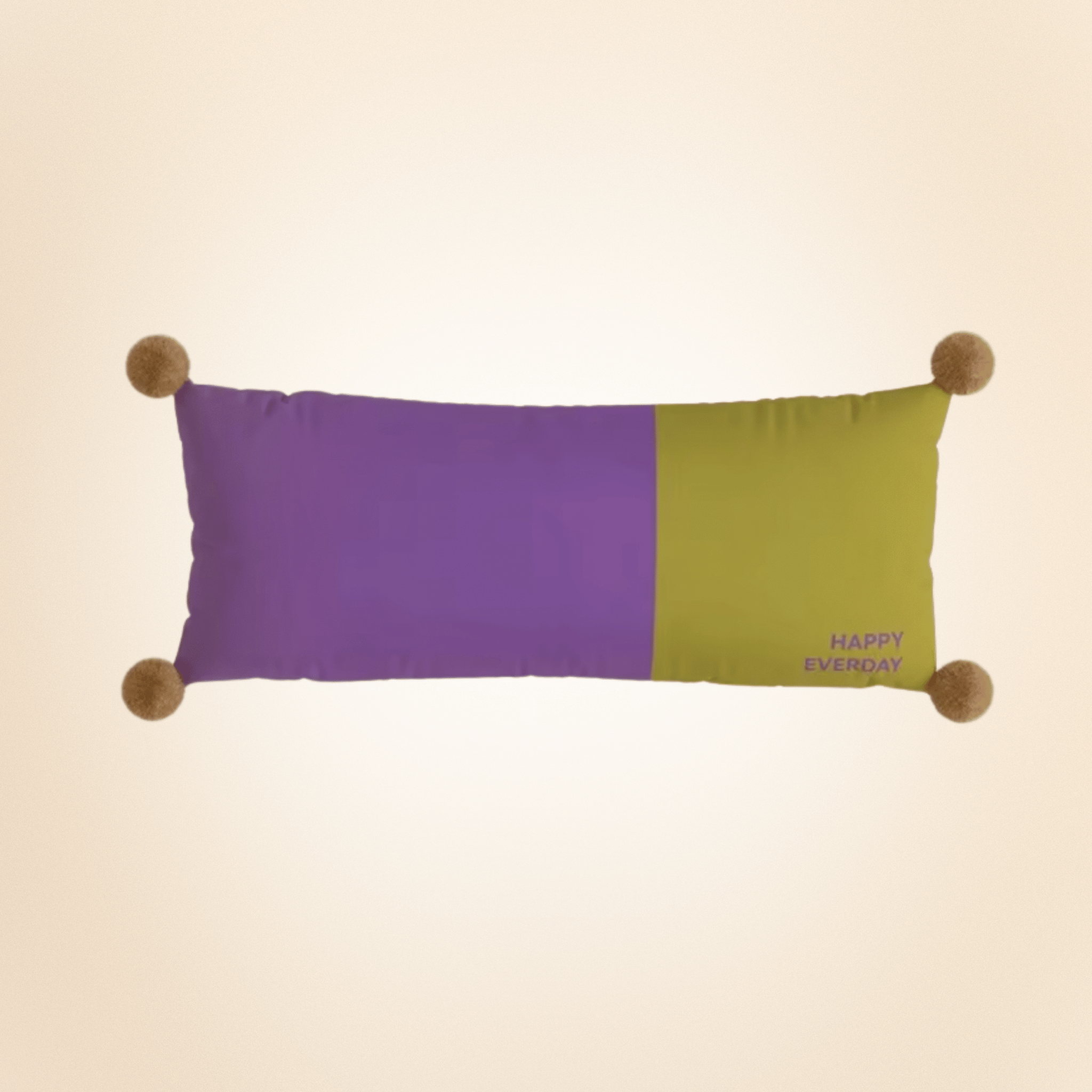 Mysra Soft Velvet Pom Bolster Pillow Nordic Style, Throw Pillows, Scandinavian