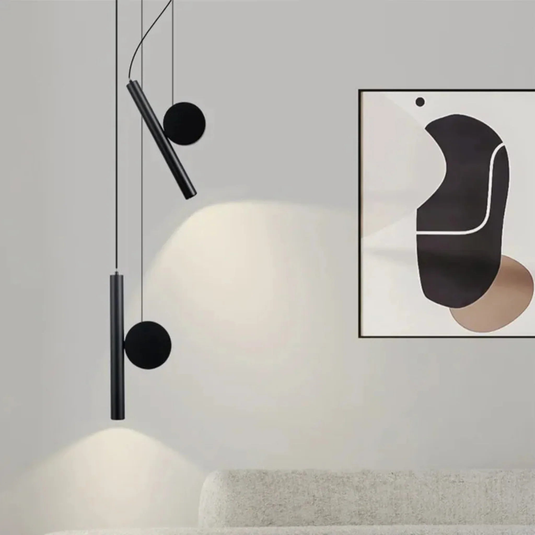 Rikta Adjustable LED Pendant Light for Modern Homes, Ceiling Fixtures, Minimalist