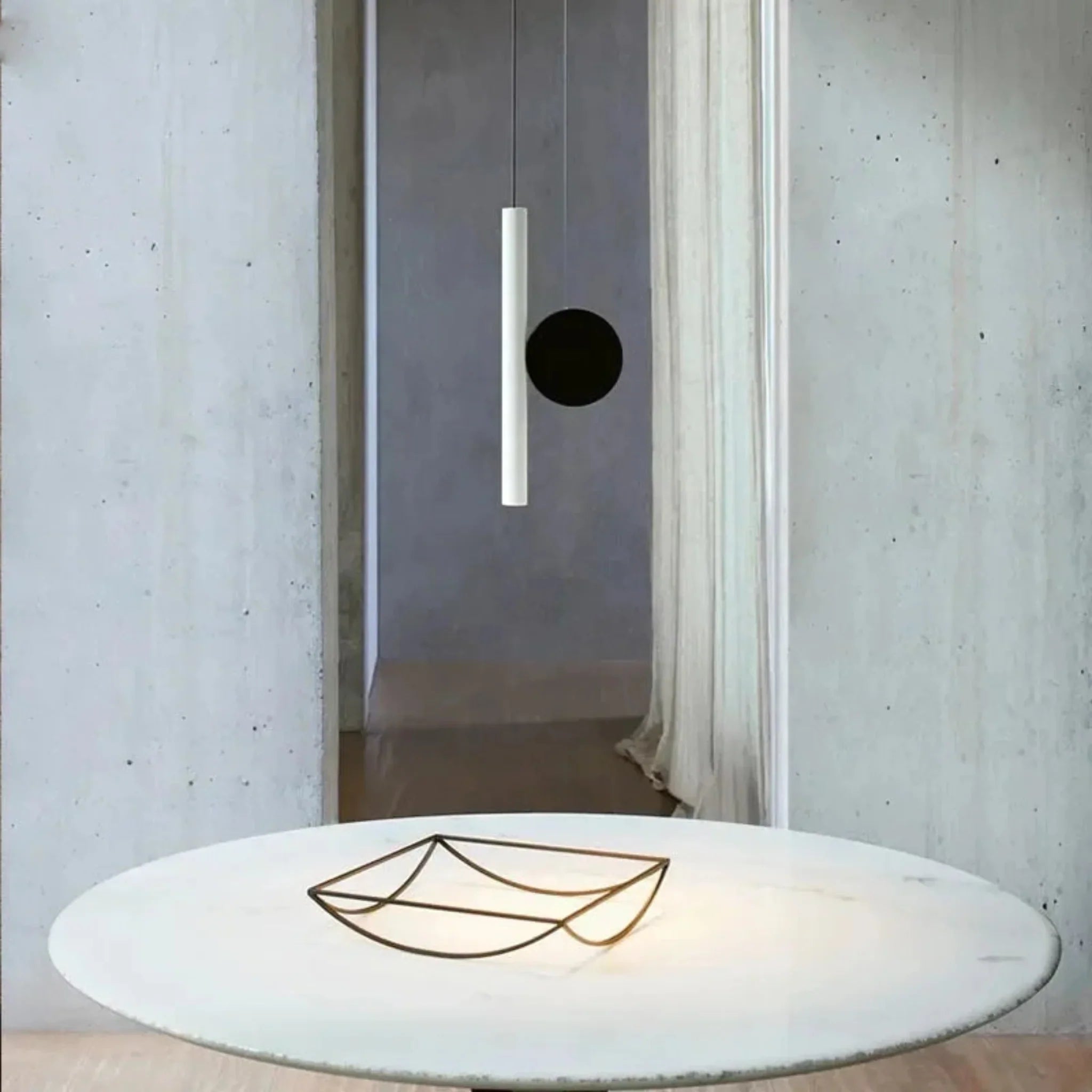 Rikta Adjustable LED Pendant Light for Modern Homes, Ceiling Fixtures, Minimalist