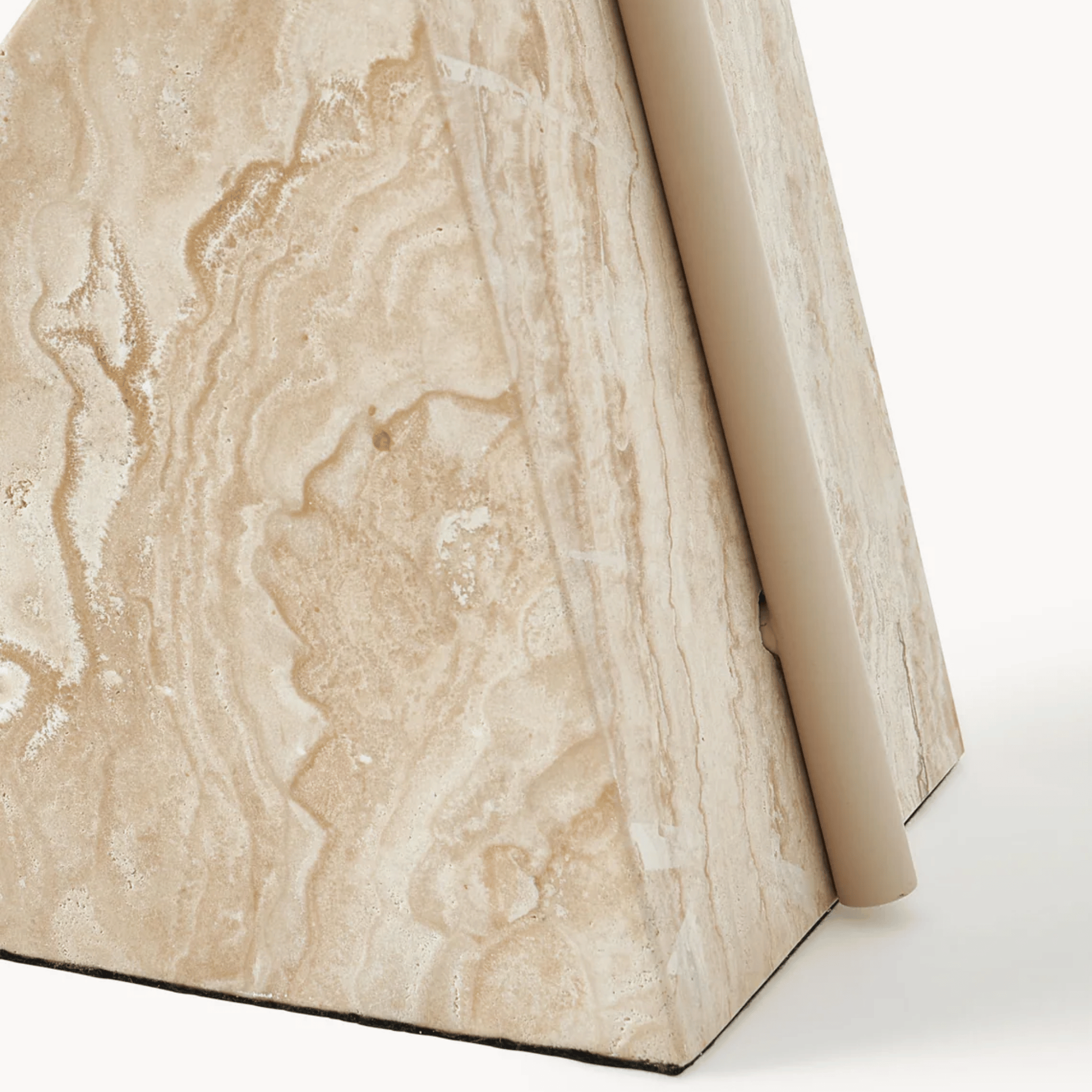 Solvei LED Arc Floor Lamp with Natural Stone Base, Lamps, Modern