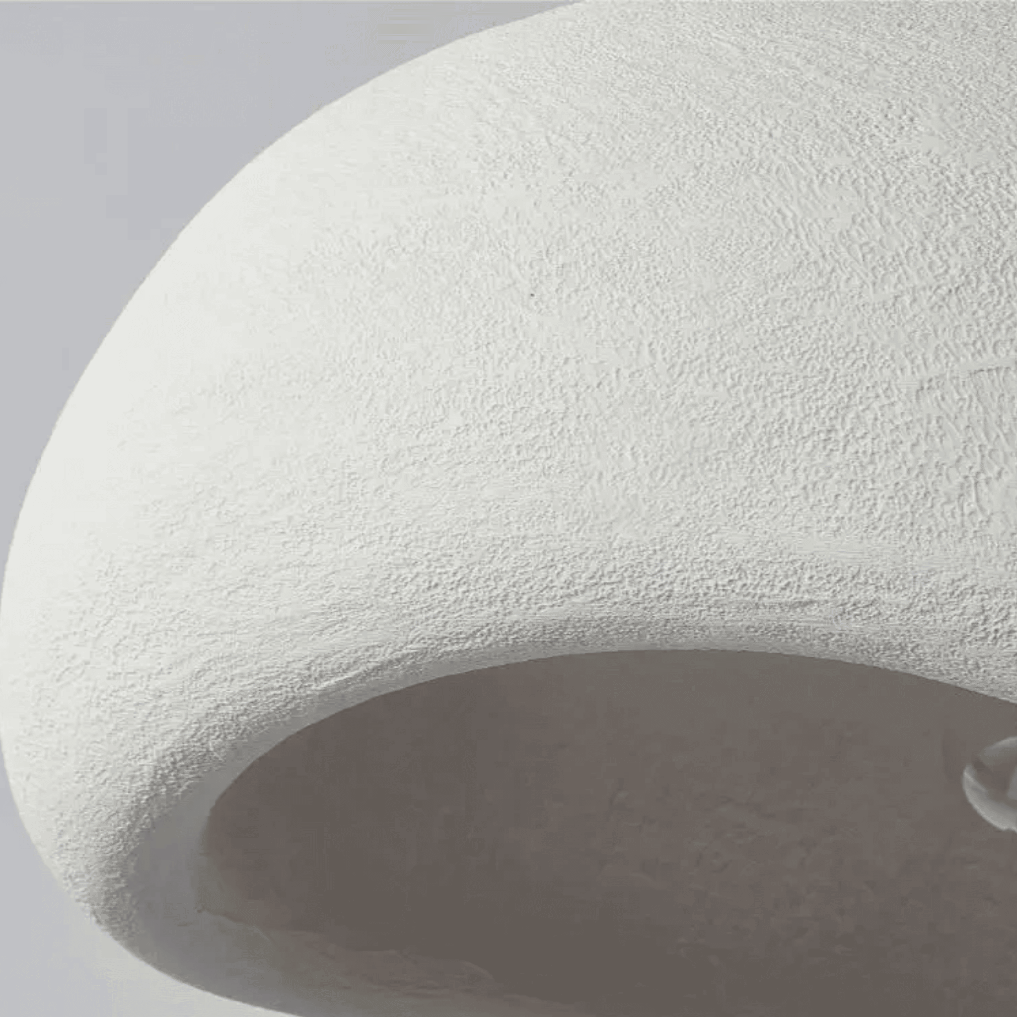 Stena Sculptural Pendant Chandelier for Dining Room, Ceiling Light Fixtures, Textured Stone