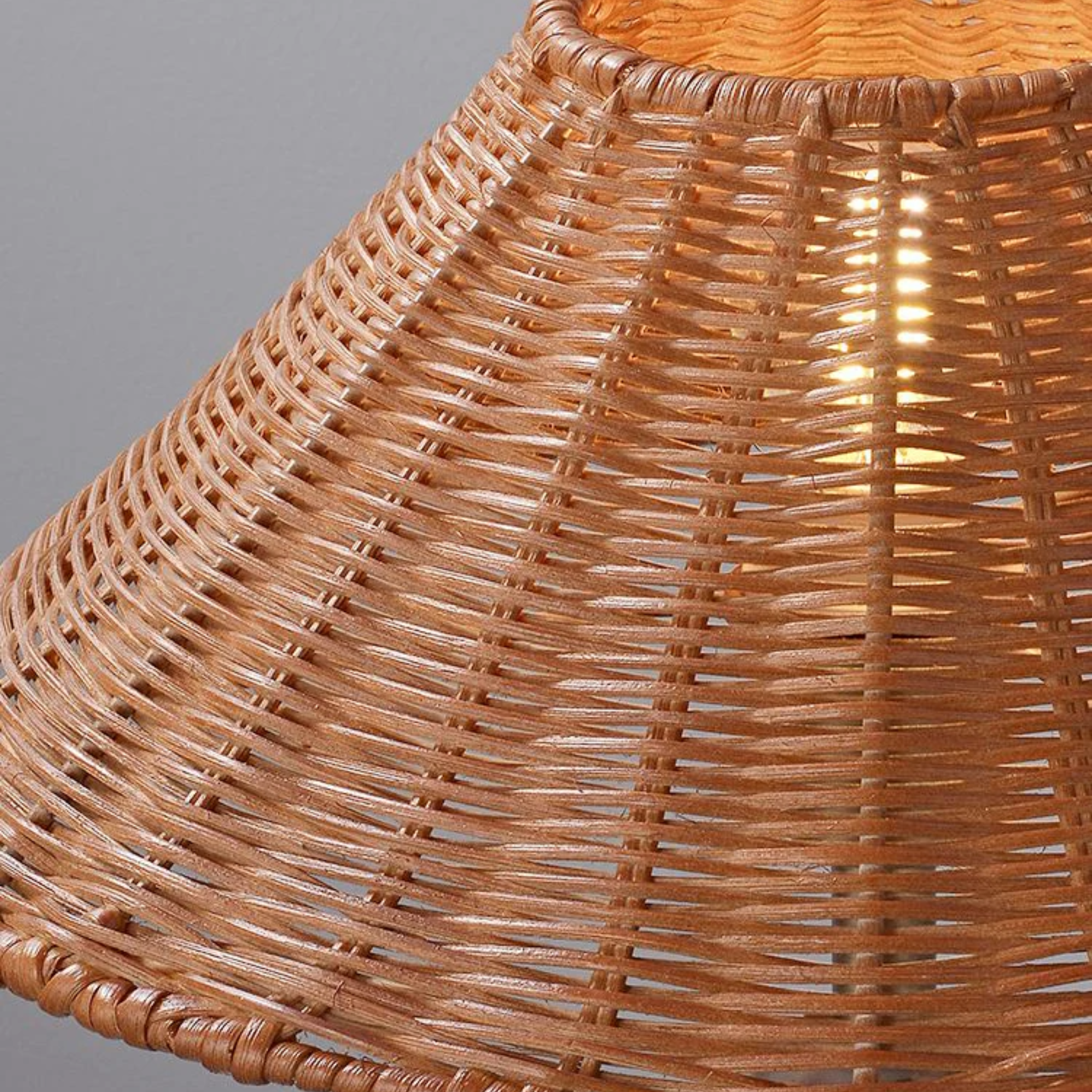 Stenglo Marble Rattan Table Lamp Warm Ambient Light, Lamps, Nordic Shade