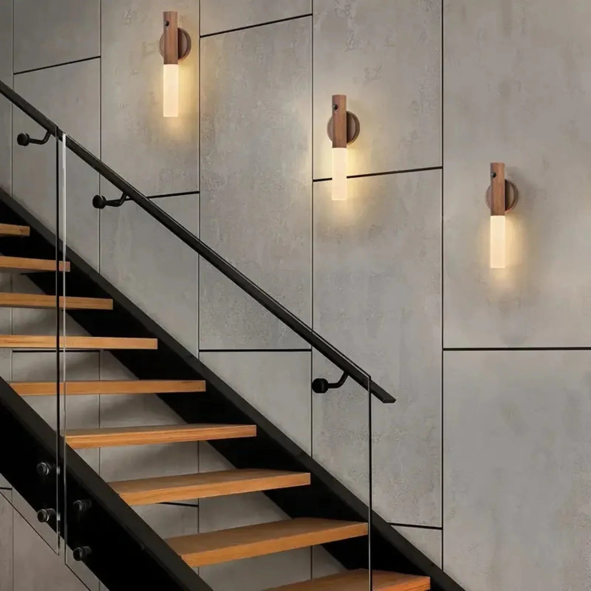 Stiga Motion Sensor Night Light - Rechargeable LED, Wall Fixtures