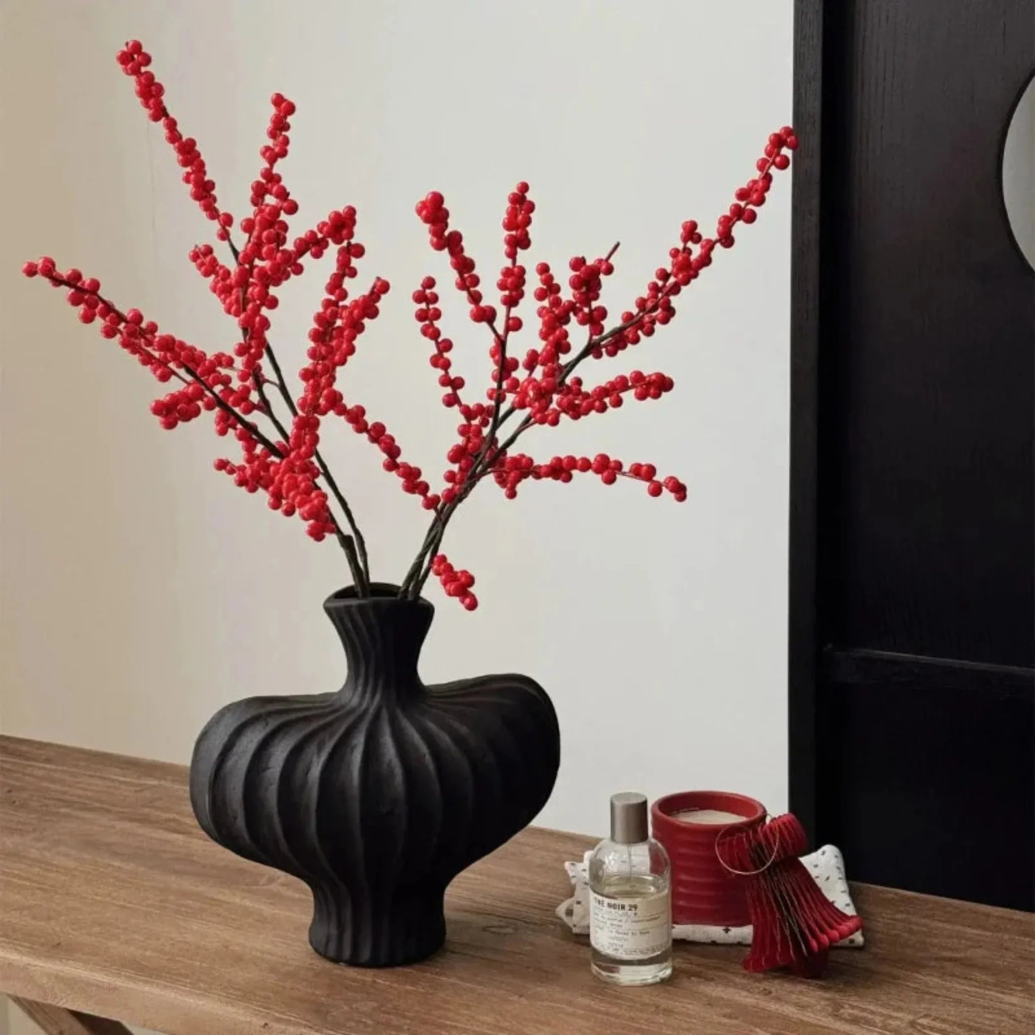 Stilla Ceramic-Look Vase – Modern Minimalist Decor, Vases, Tabletop