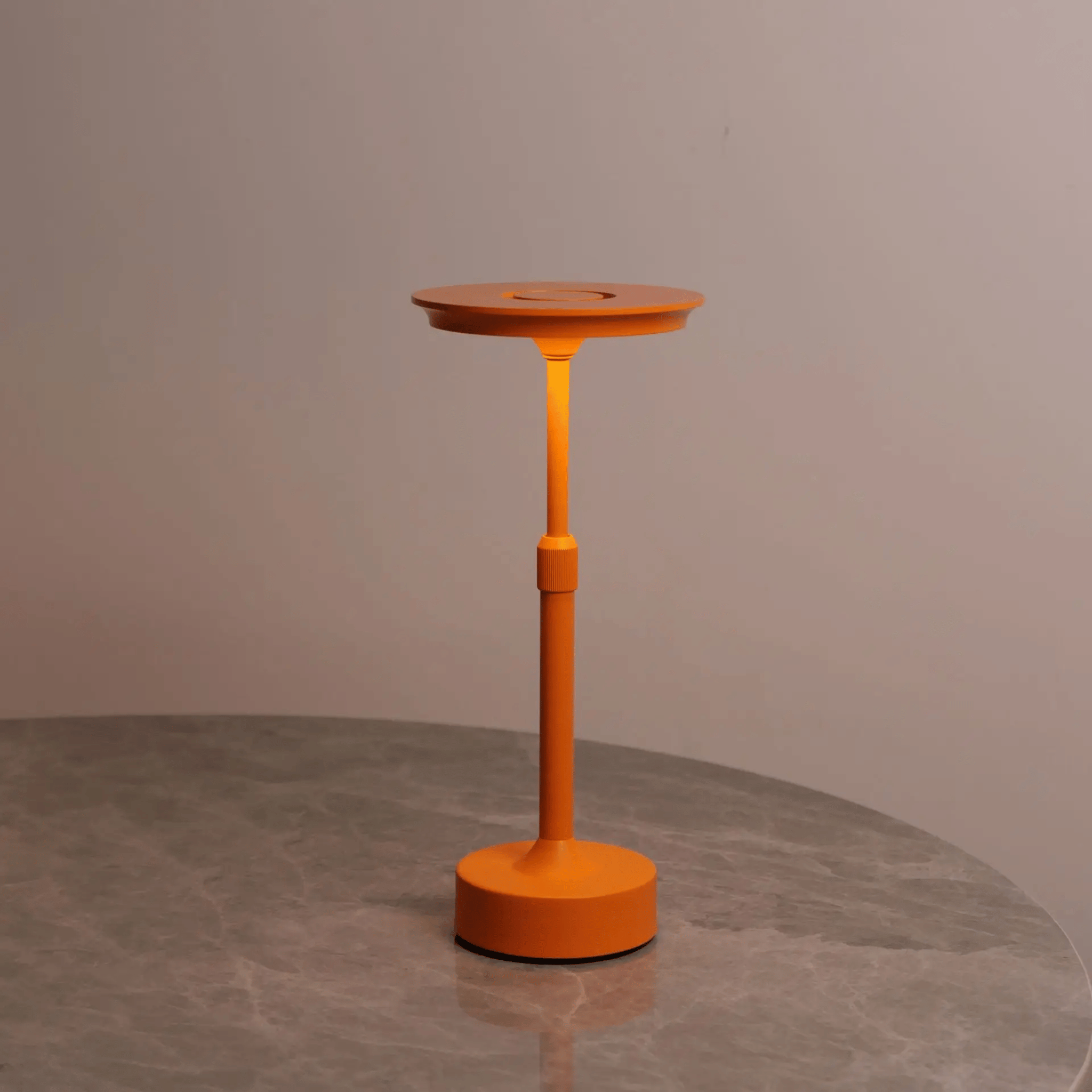 Cordless LED Table Lamp with Touch Dimmer | Skonne, Orange, Lamps, Stilla Height-Adjustable
