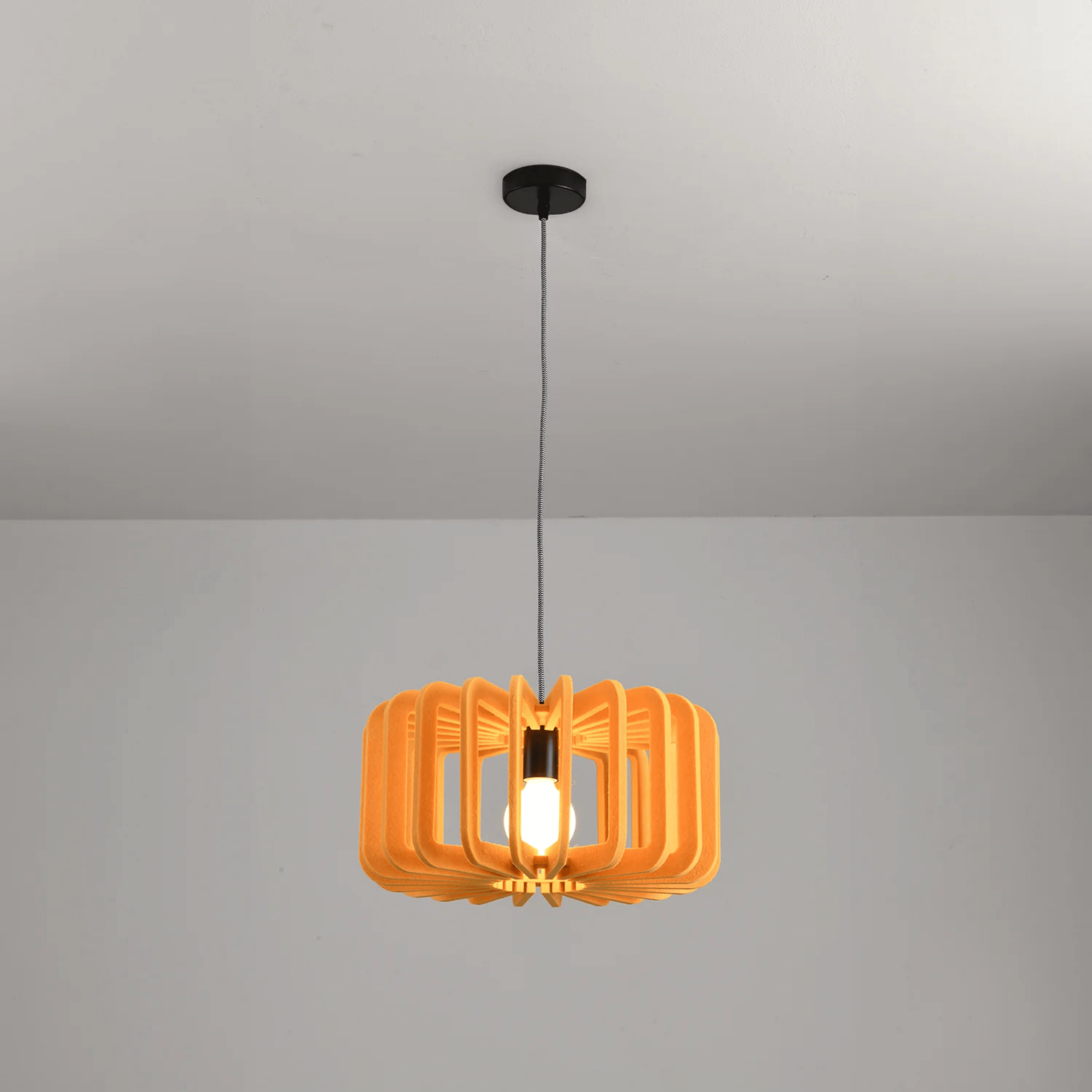 Stilla Acoustic Felt Pendant Light for Modern Spaces, Ceiling Fixtures, Chandelier