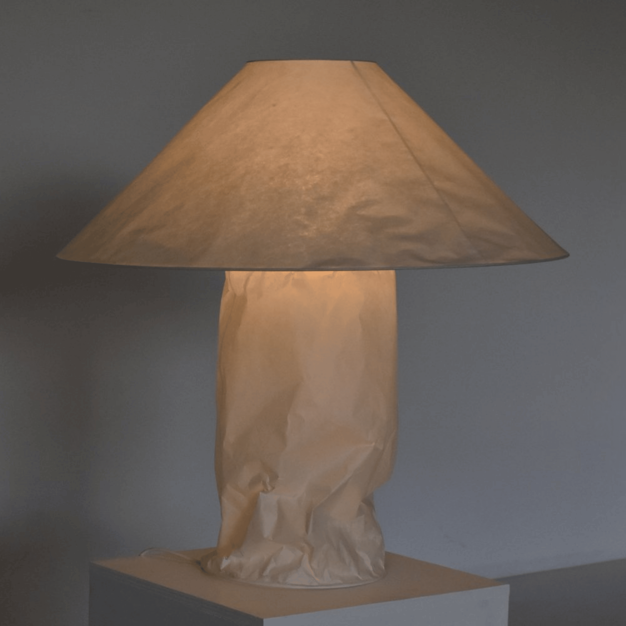 Stilla Nordic LED Paper Table Lamp Wabi-Sabi Style, Lamps