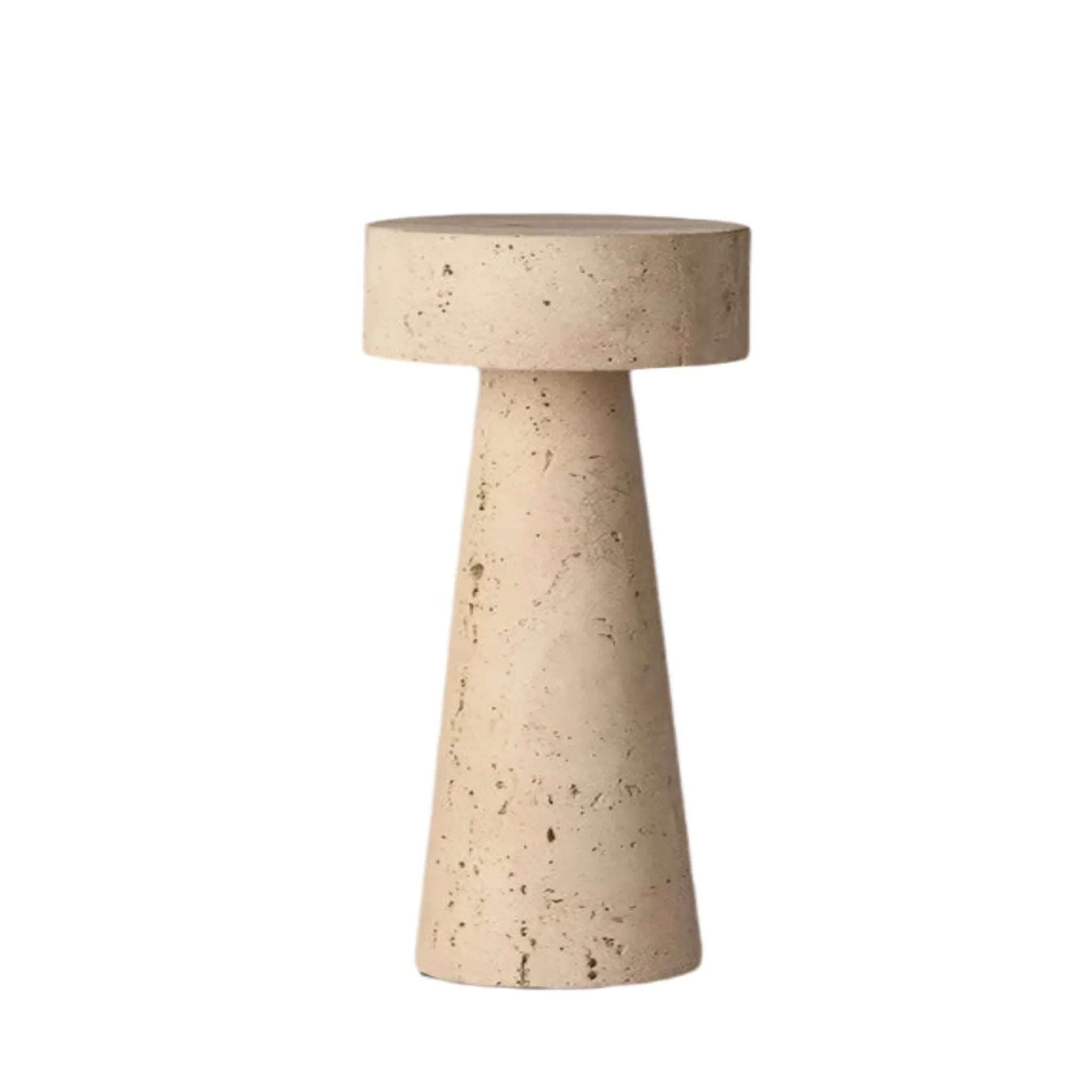 Stilla Natural Stone Table Lamp - Wabi-Sabi Style, Lamps, Handcrafted