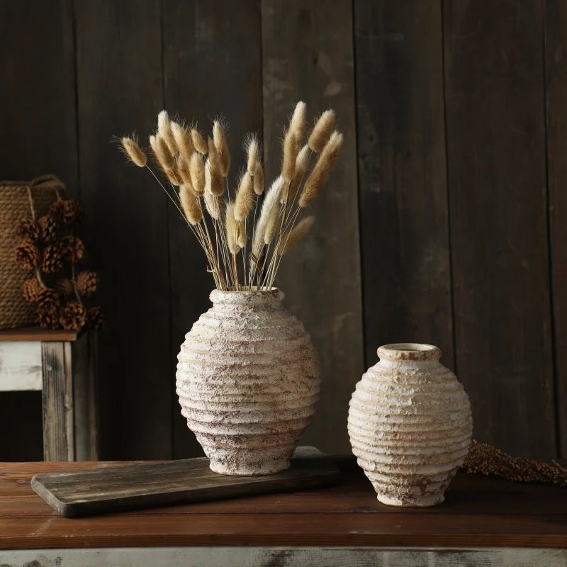 Stille Ceramic Vase — Rustic Handmade Earth Tones, Small, Vases, Tone