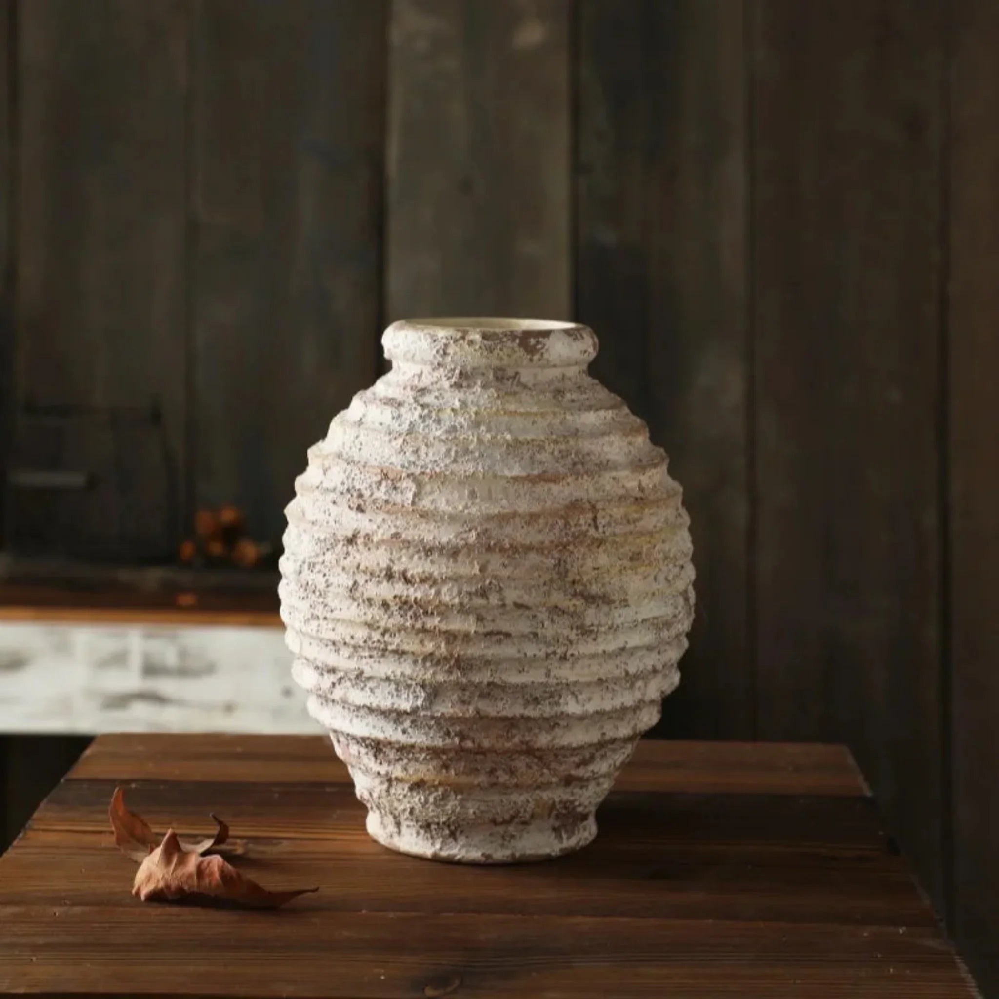Stille Ceramic Vase — Rustic Handmade Earth Tones, Vases, Tone