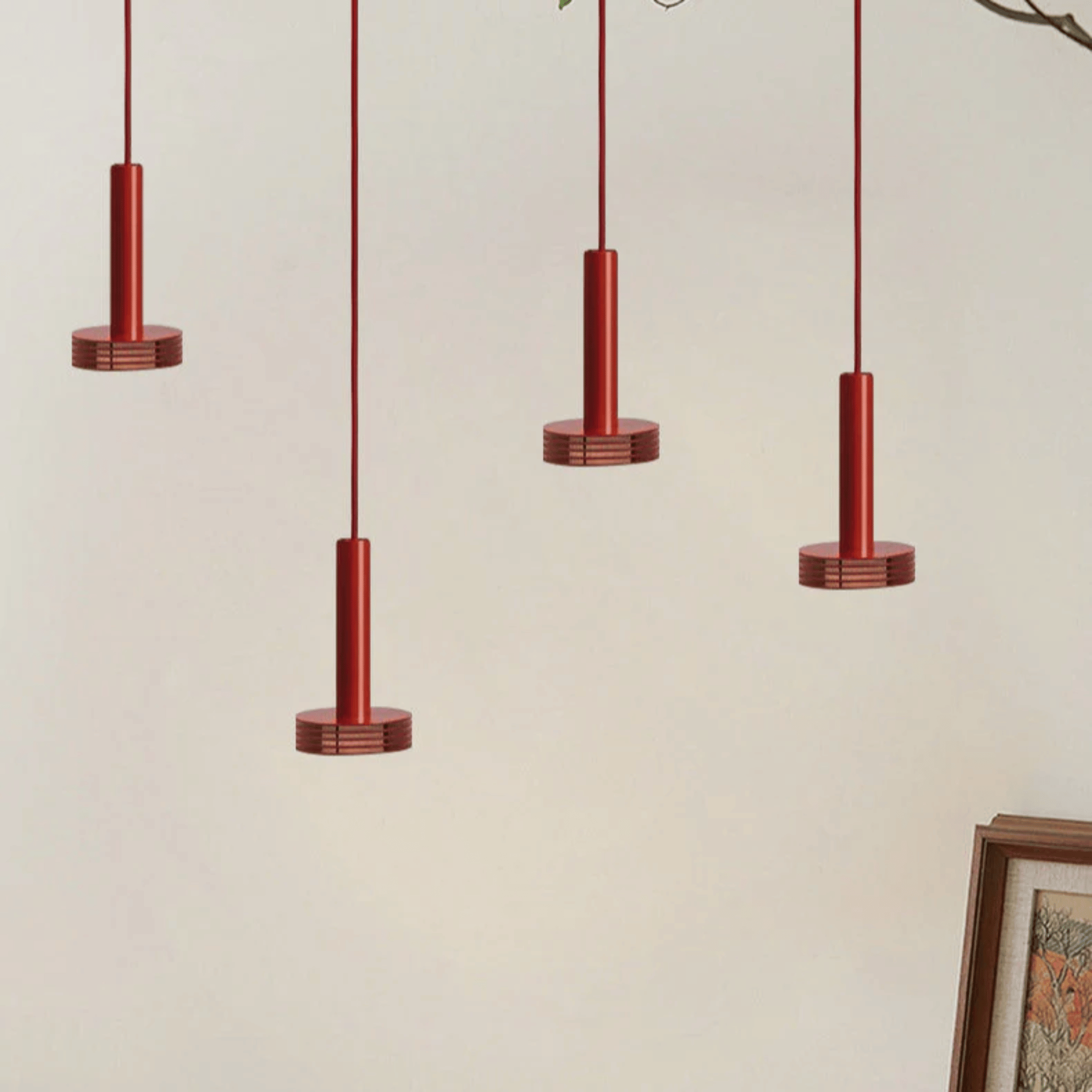 Strala Minimalist Aluminum Pendant Light - Nordic, Ceiling Fixtures, Modern