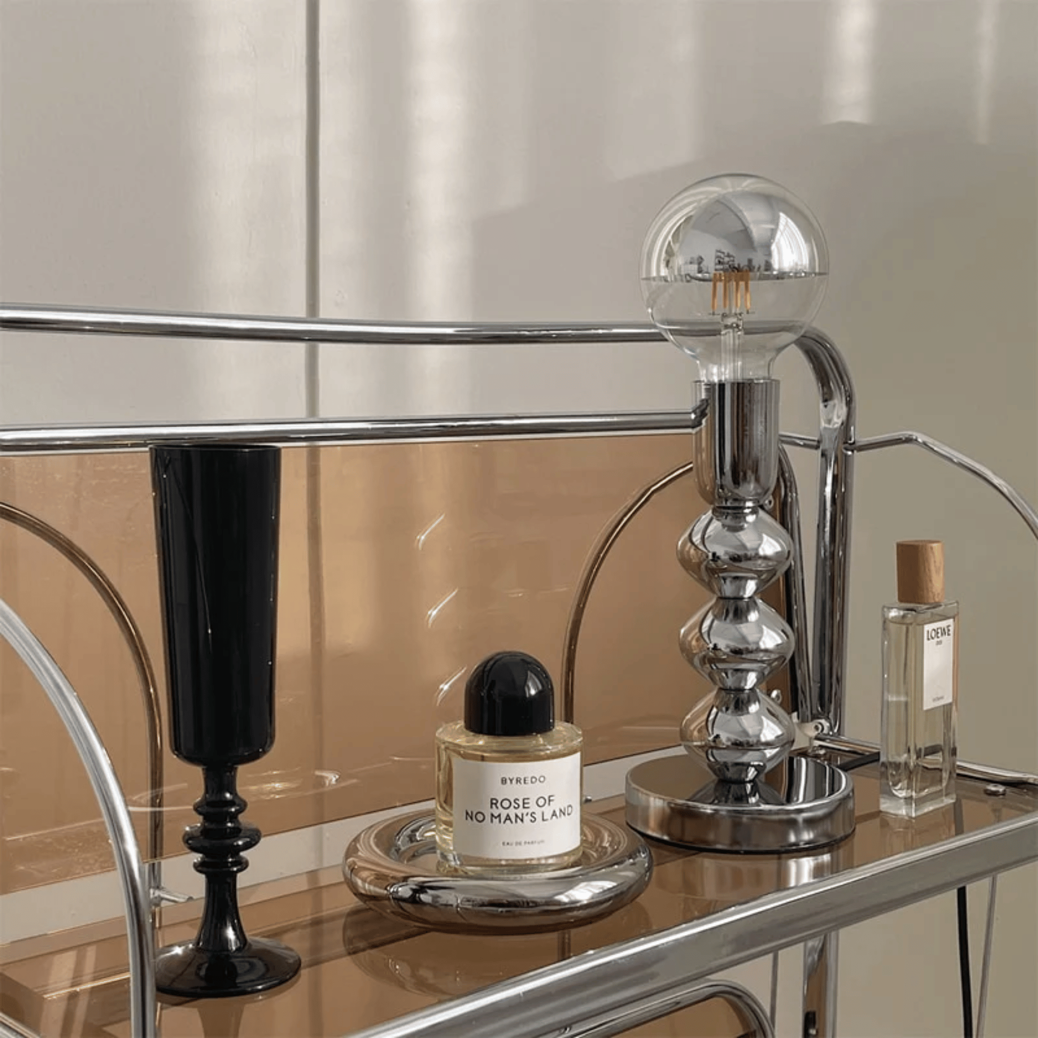 Bauhaus LED Table Lamp in Nordic Minimalist Style, Lamps, Stråla Desk