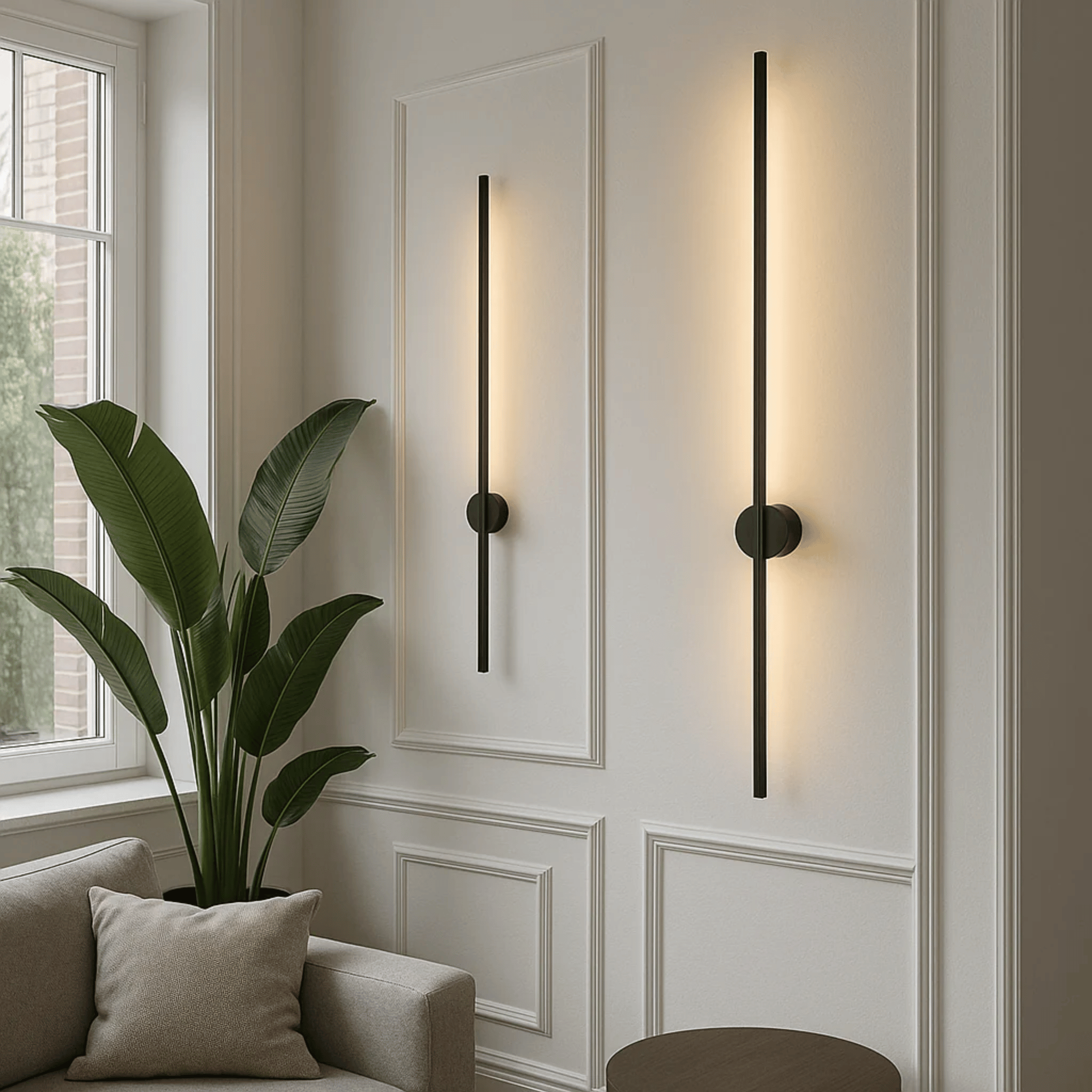 Strimla Scandinavian LED Wall Lamp Dimmable Sconce, Light Fixtures, Nordic Minimalist