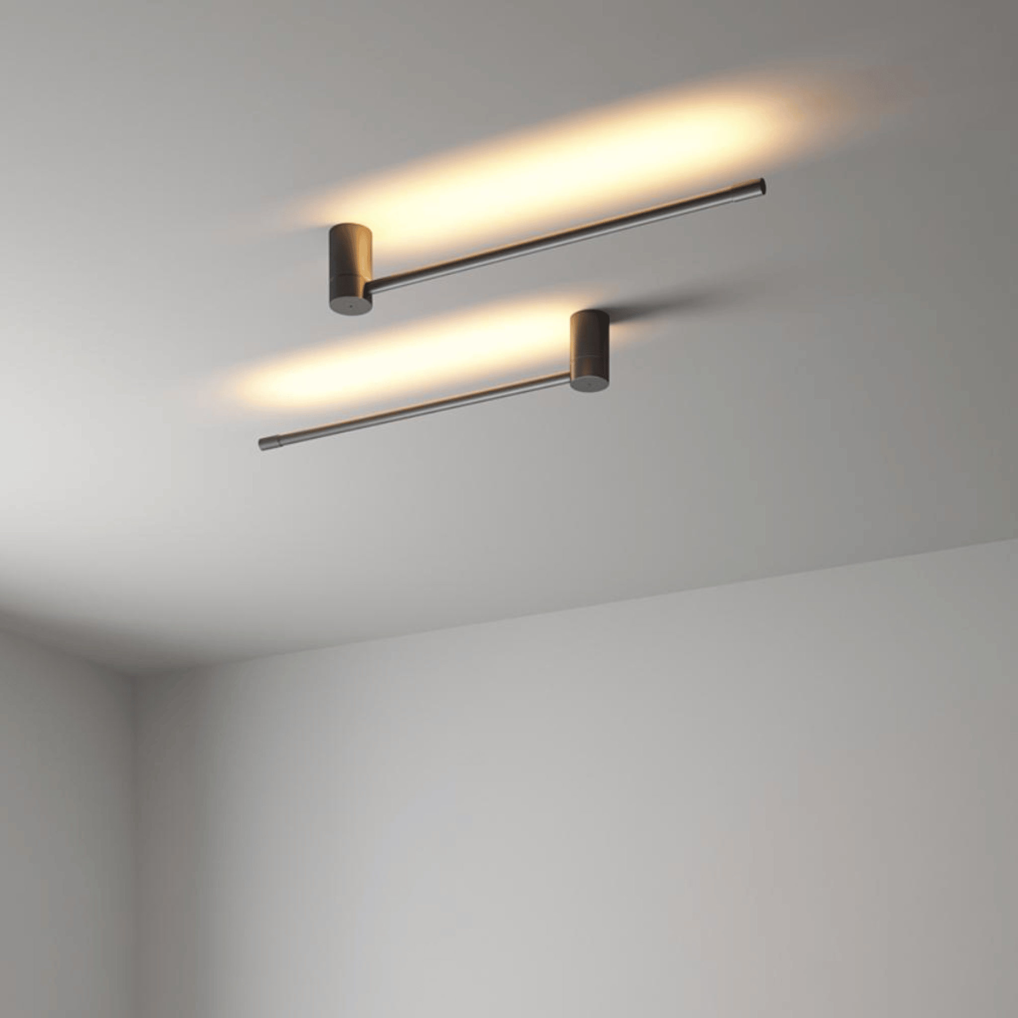 Strimla LED Wall Lamp Nordic Minimalist Gold Black, Light Fixtures, Linear