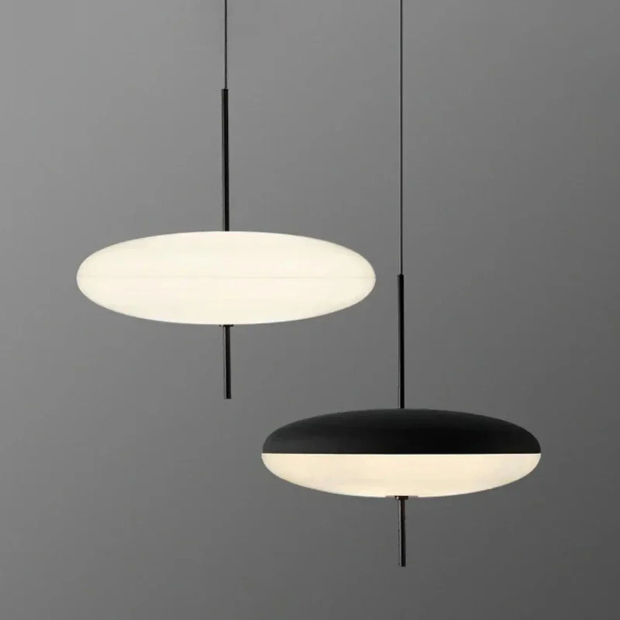 Scandinavian Flying Saucer LED Pendant Light White, Ceiling Fixtures, Svevlys Nordic