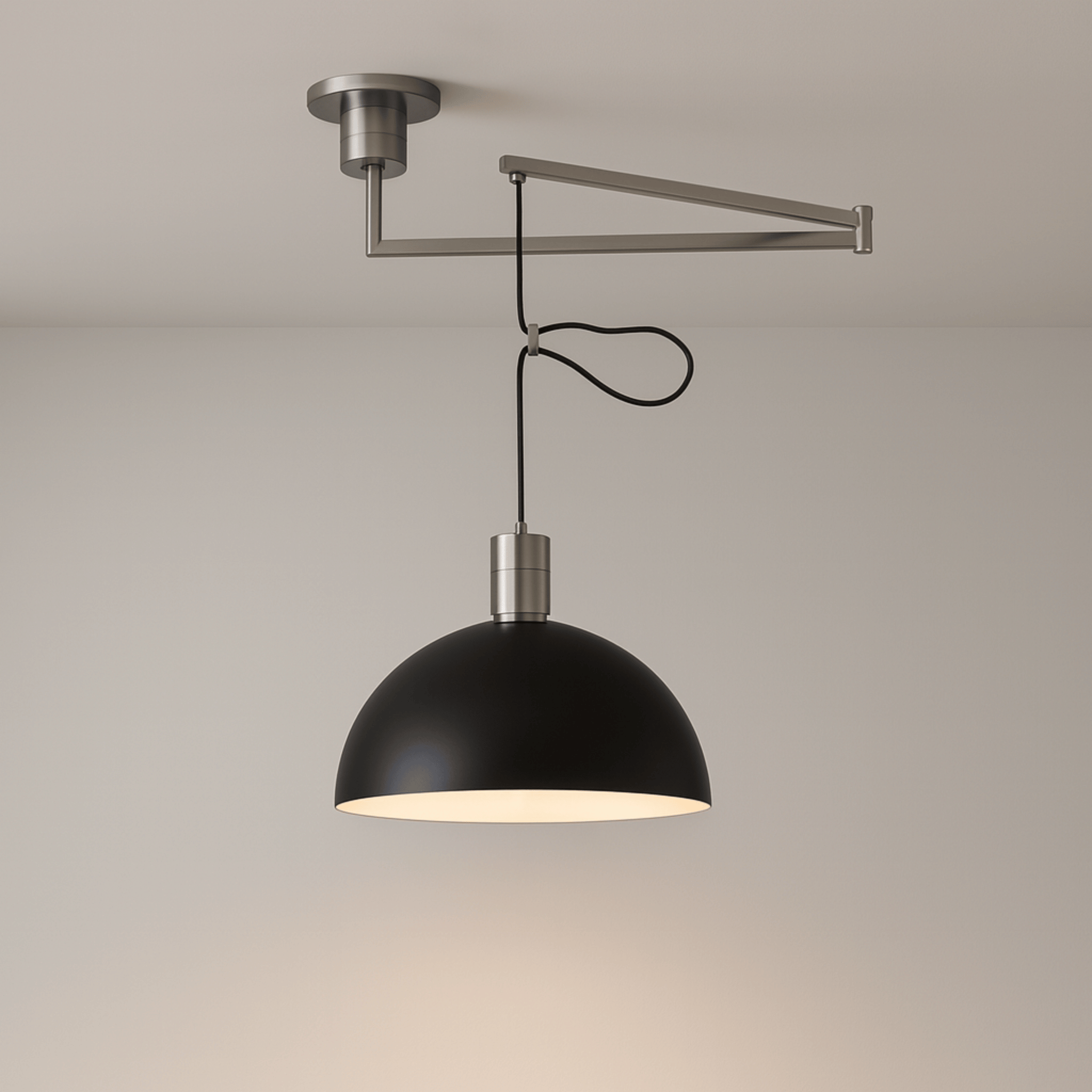 Svinga Swing-Arm Pendant Light for Kitchen Island, Ceiling Fixtures, Nordic Adjustable