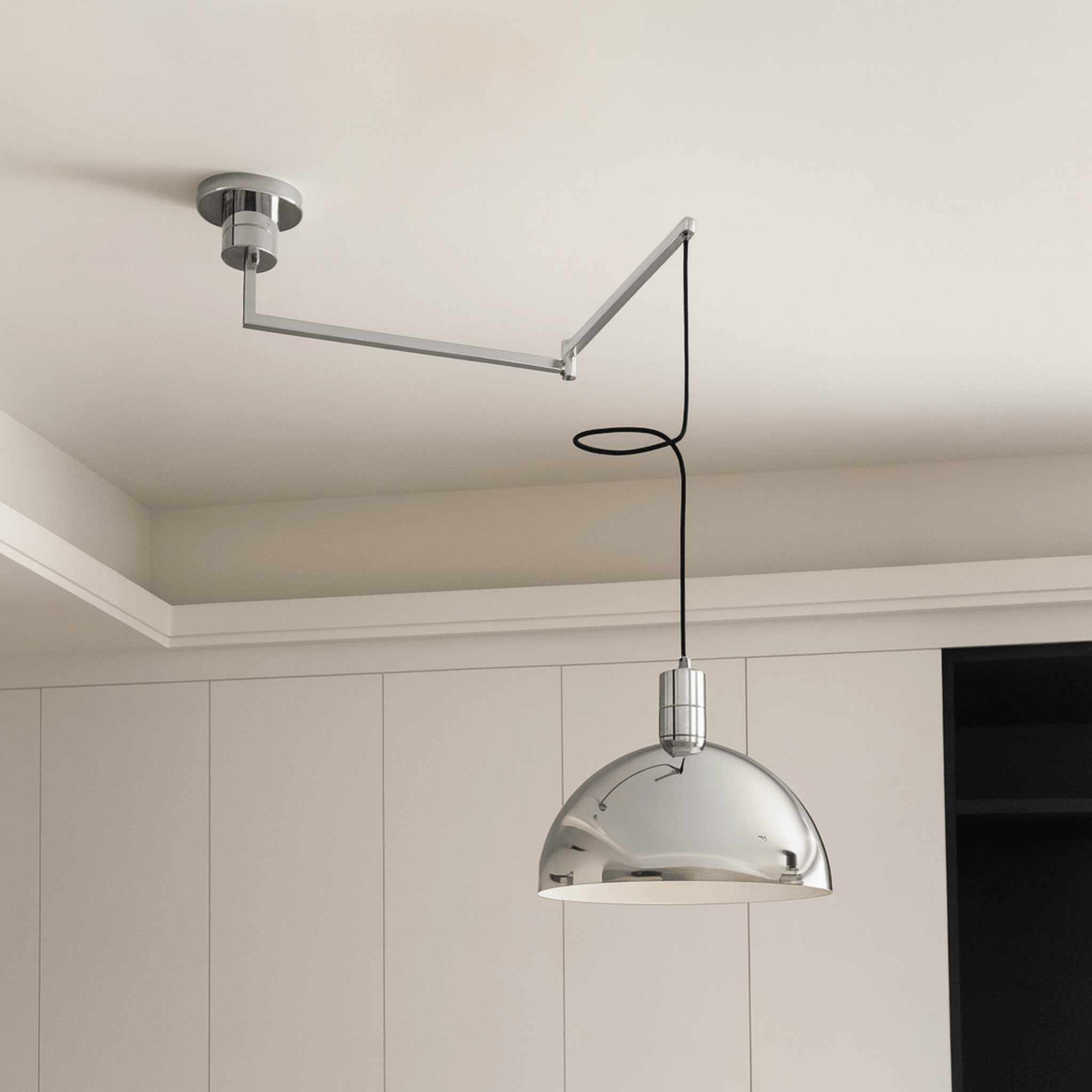 Svinga Swing-Arm Pendant Light for Kitchen Island, Ceiling Fixtures, Nordic Adjustable