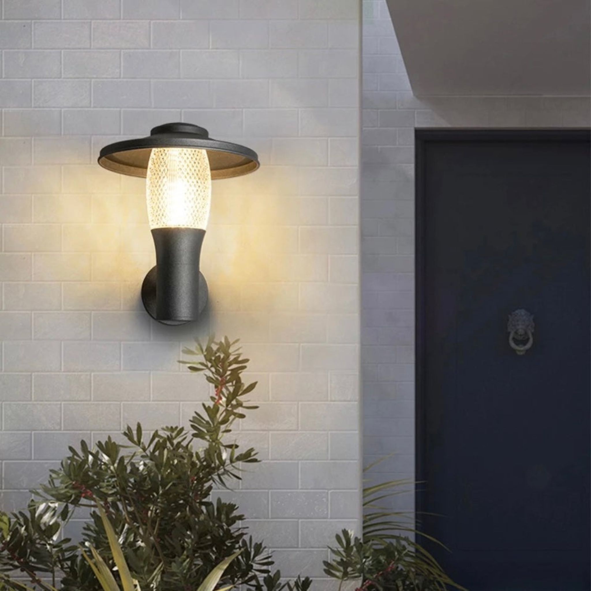 Modern Outdoor Waterproof LED Wall Light by Skonne, Landscape Pathway Lighting, Uteld