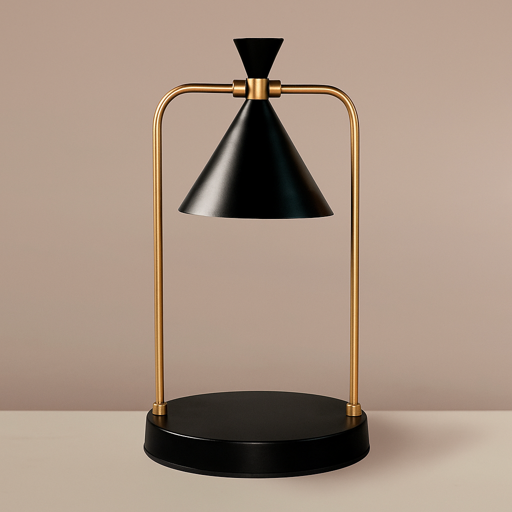 Dimmable Copper Retro Candle Warmer Lamp by Skonne, Table Lamps, Varme