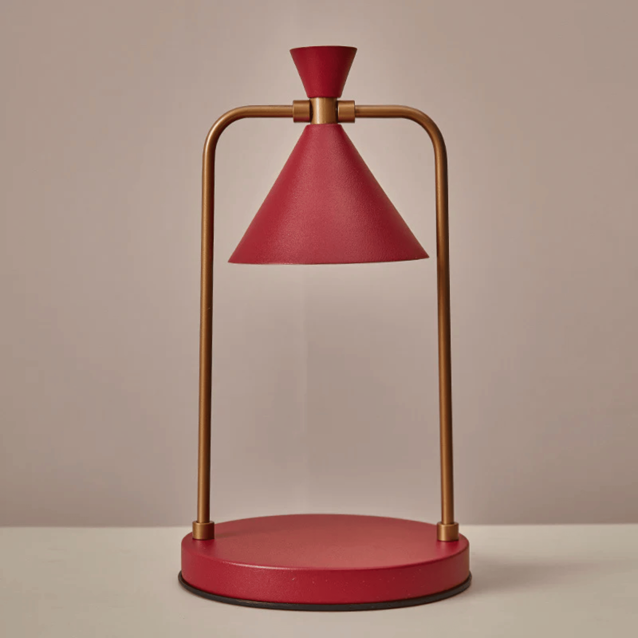 Dimmable Copper Retro Candle Warmer Lamp by Skonne, Table Lamps, Varme