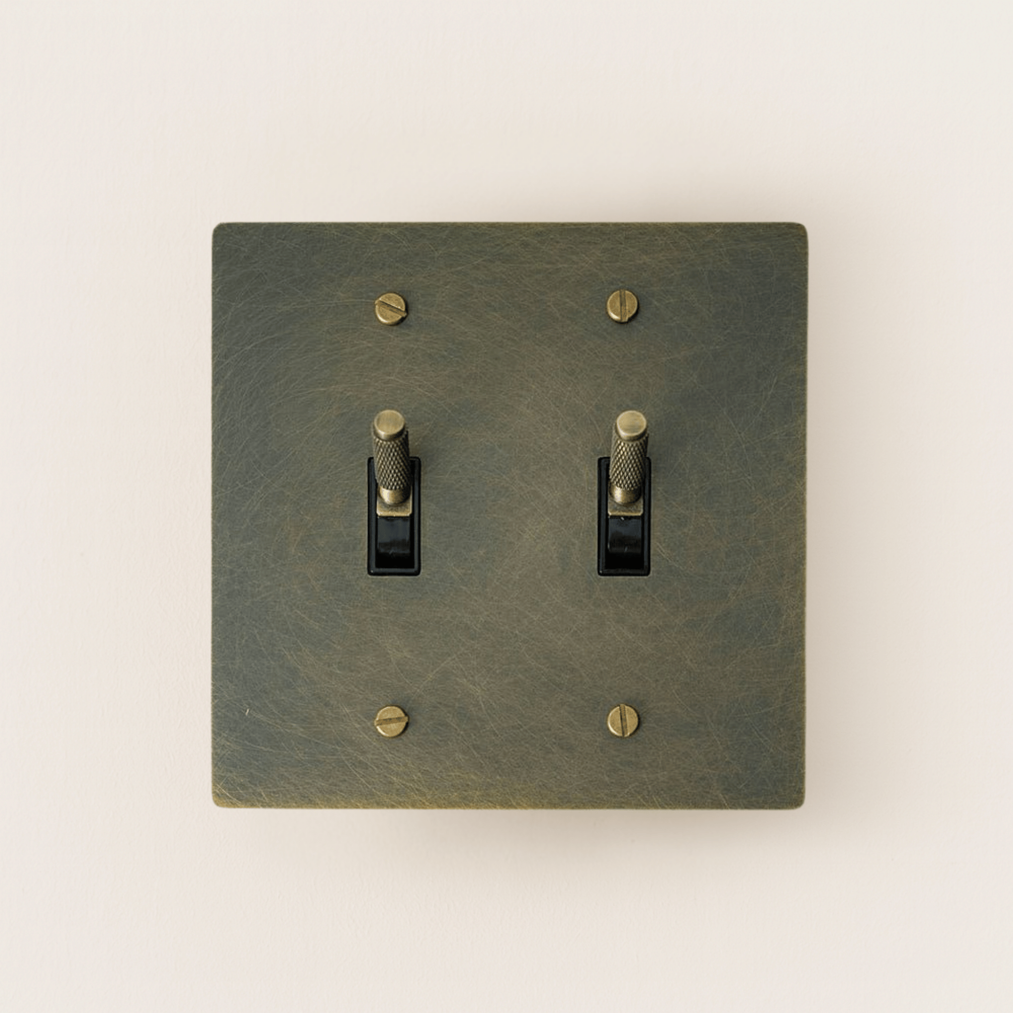 Vrida Bronze Brass Toggle Switch Panel - UL Listed, 3TOGGLE, Single-Pole Switches, UL-Certified