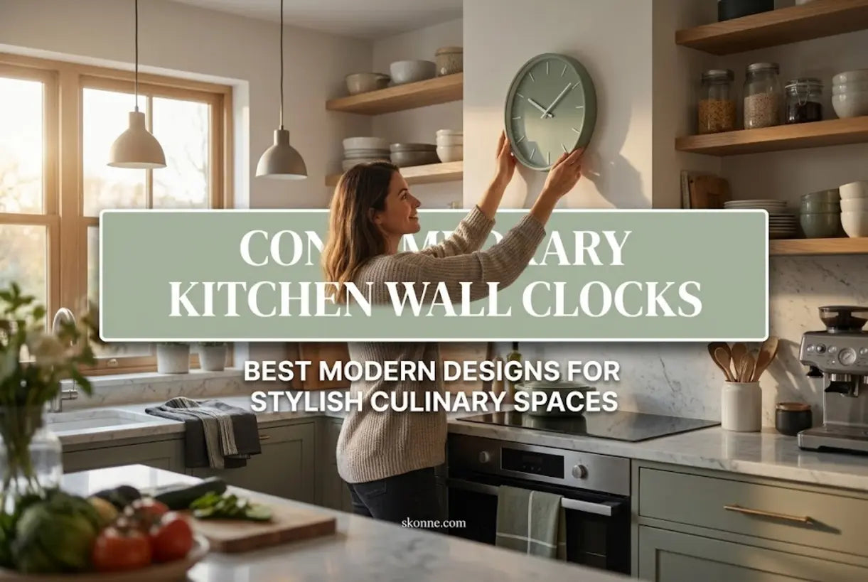 contemporary-kitchen-wall-clock