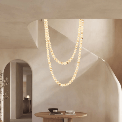 Translation missing: en.Alvsten Alabaster Marble Pendant Light Nordic, 27 Lights, Ceiling Fixtures, Cascading