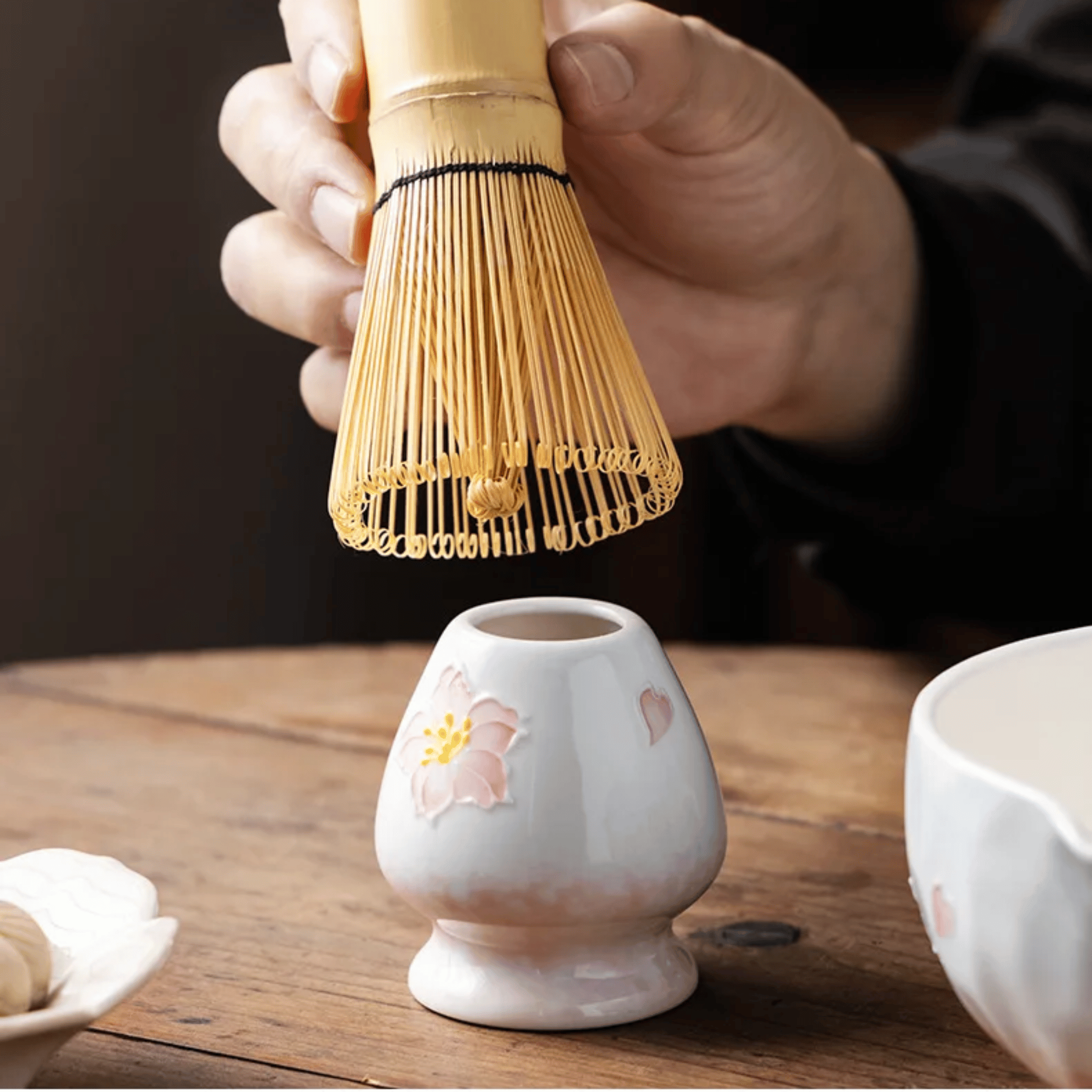Cherry Blossom Matcha Ceremonial Set 5-Piece Kit, Tea Sets, Blomra