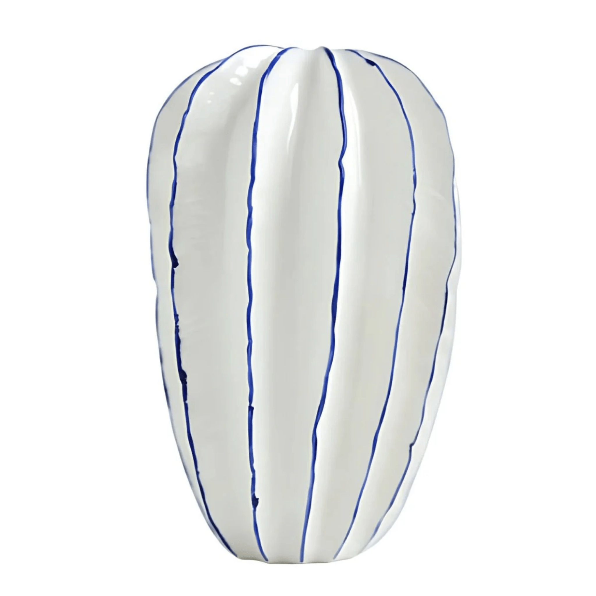 Blomra Sculptural Porcelain Vase for Nordic Decor, Vases, Handcrafted