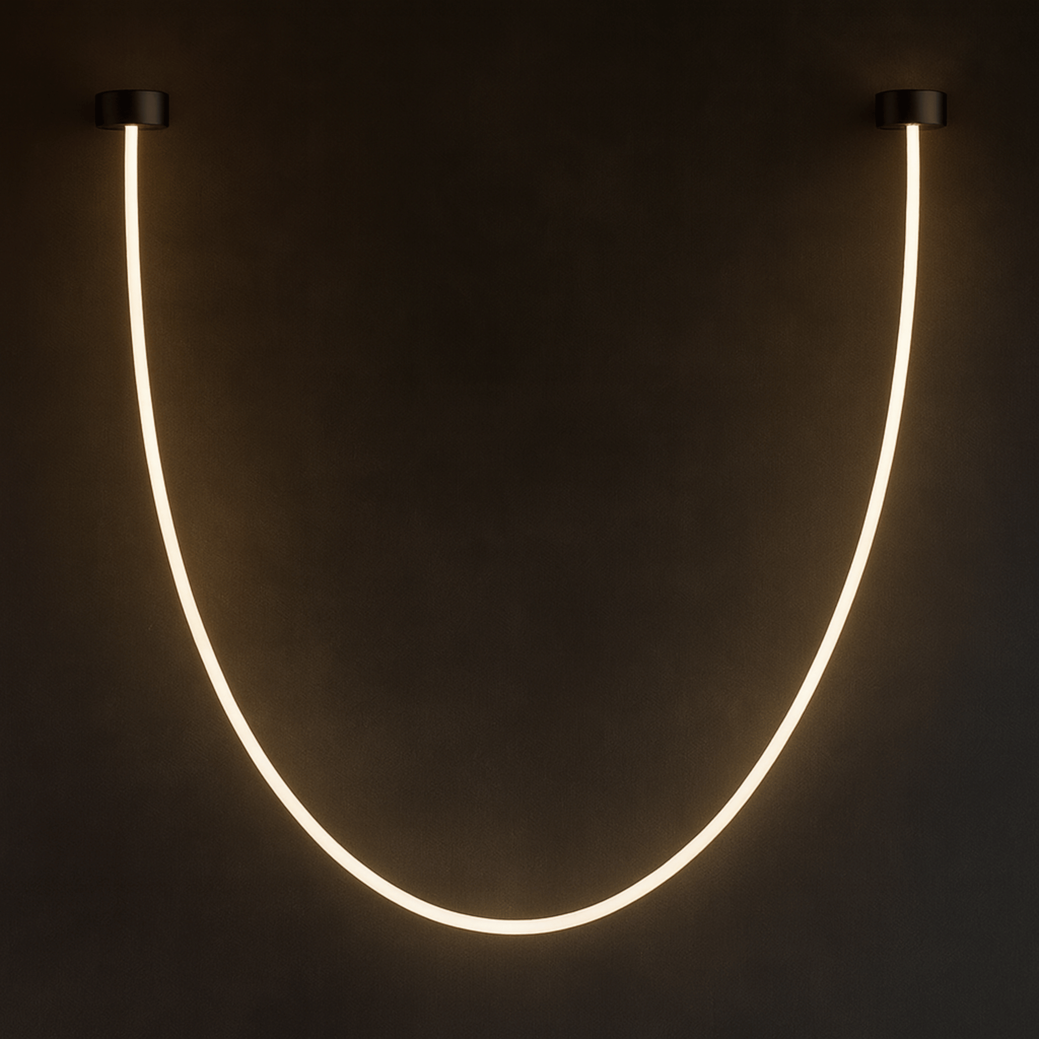 Bölja Flexible LED Pendant Light Nordic Design, Ceiling Fixtures, Sculptural Tube