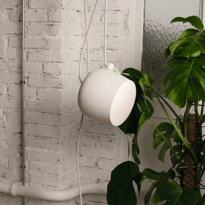 Translation missing: en.White Drum Pendant Light Industrial Nordic Design, 1 head, Ceiling Fixtures, Driva Modern Aluminum