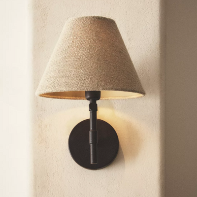 Translation missing: en.Wabi-Sabi Rustic Iron Wall Lamp – Handcrafted Sconce, Light Fixtures, Eldorm