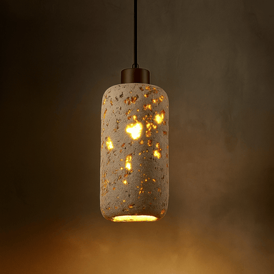 Translation missing: en.Fjella Travertine Pendant Light for Nordic Homes, Ceiling Fixtures, Stone Japandi