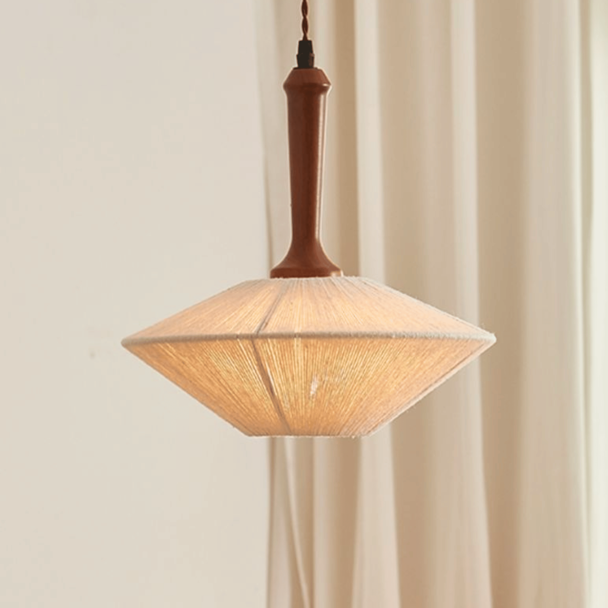 Fletta Woven Bamboo Pendant Light – Nordic Design, Nira, Ceiling Fixtures, Style