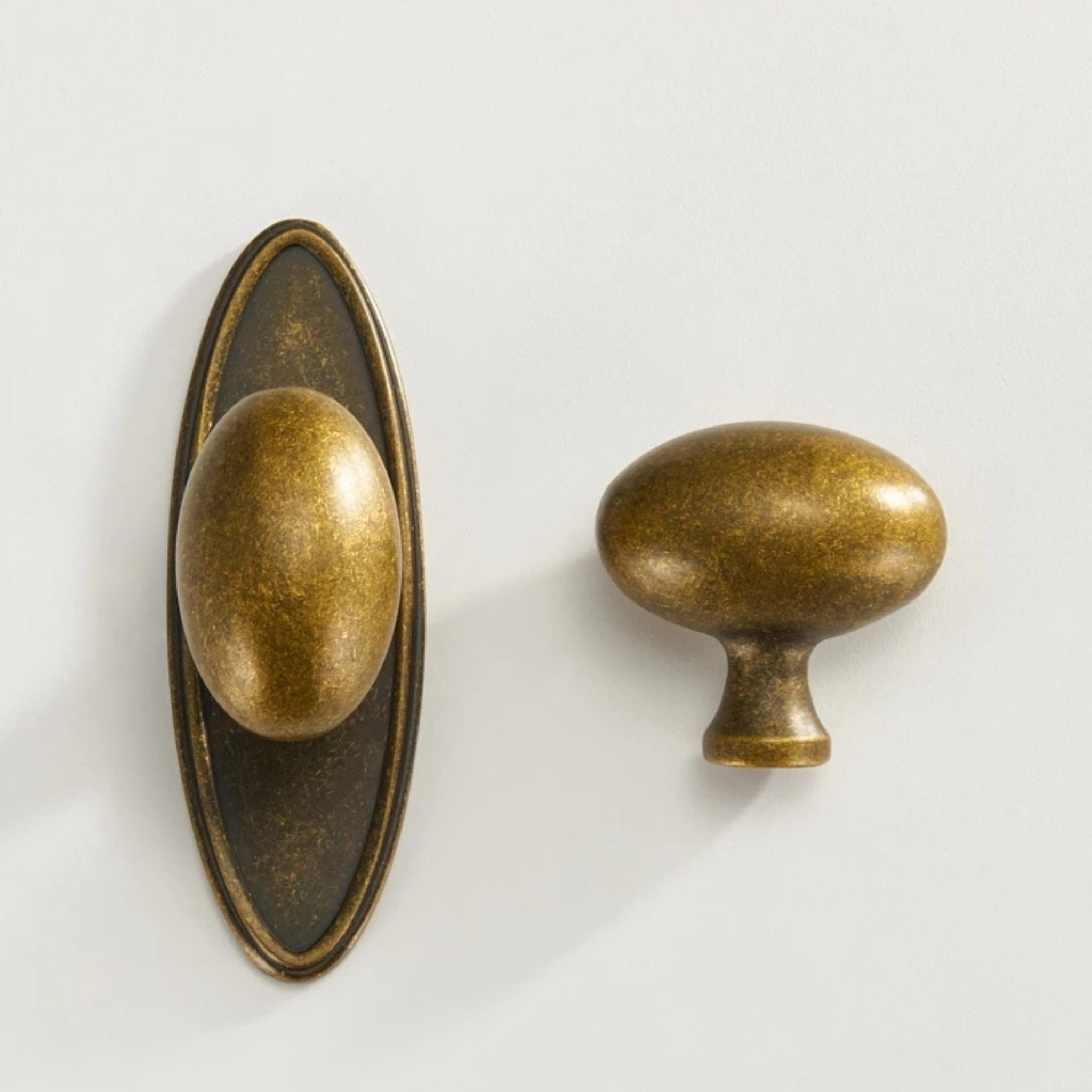 Forn Antique Brass Knob for Cabinets and Drawers, Cabinet Knobs & Handles, Vintage Solid Decorative
