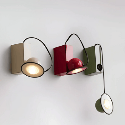 Translation missing: en.Gloda Retro Magnetic Wall Sconce - Iron LED Light, Fixtures, with Warm