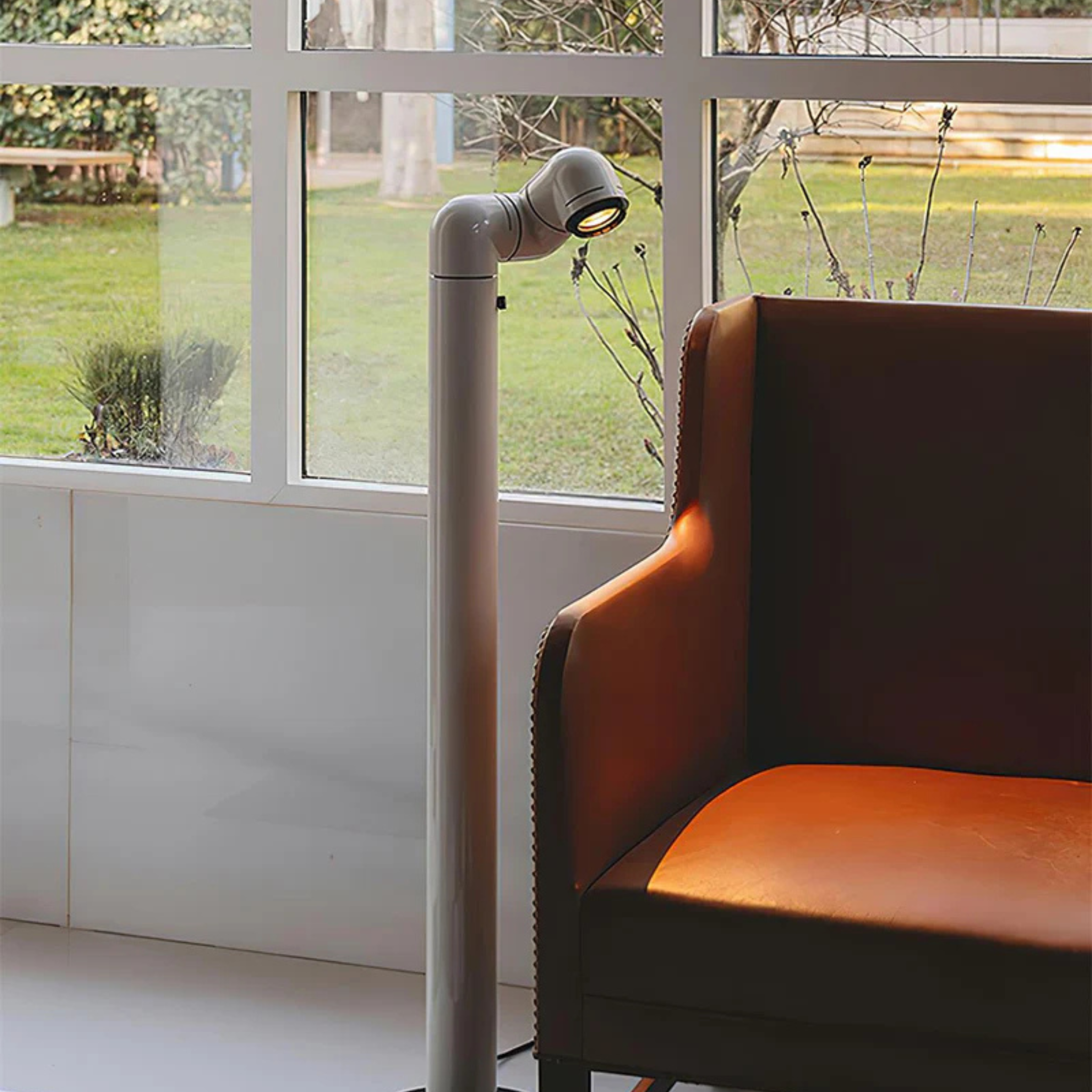 Art Deco Floor Lamp with Dual Ambient Lighting, Lamps, Glöda