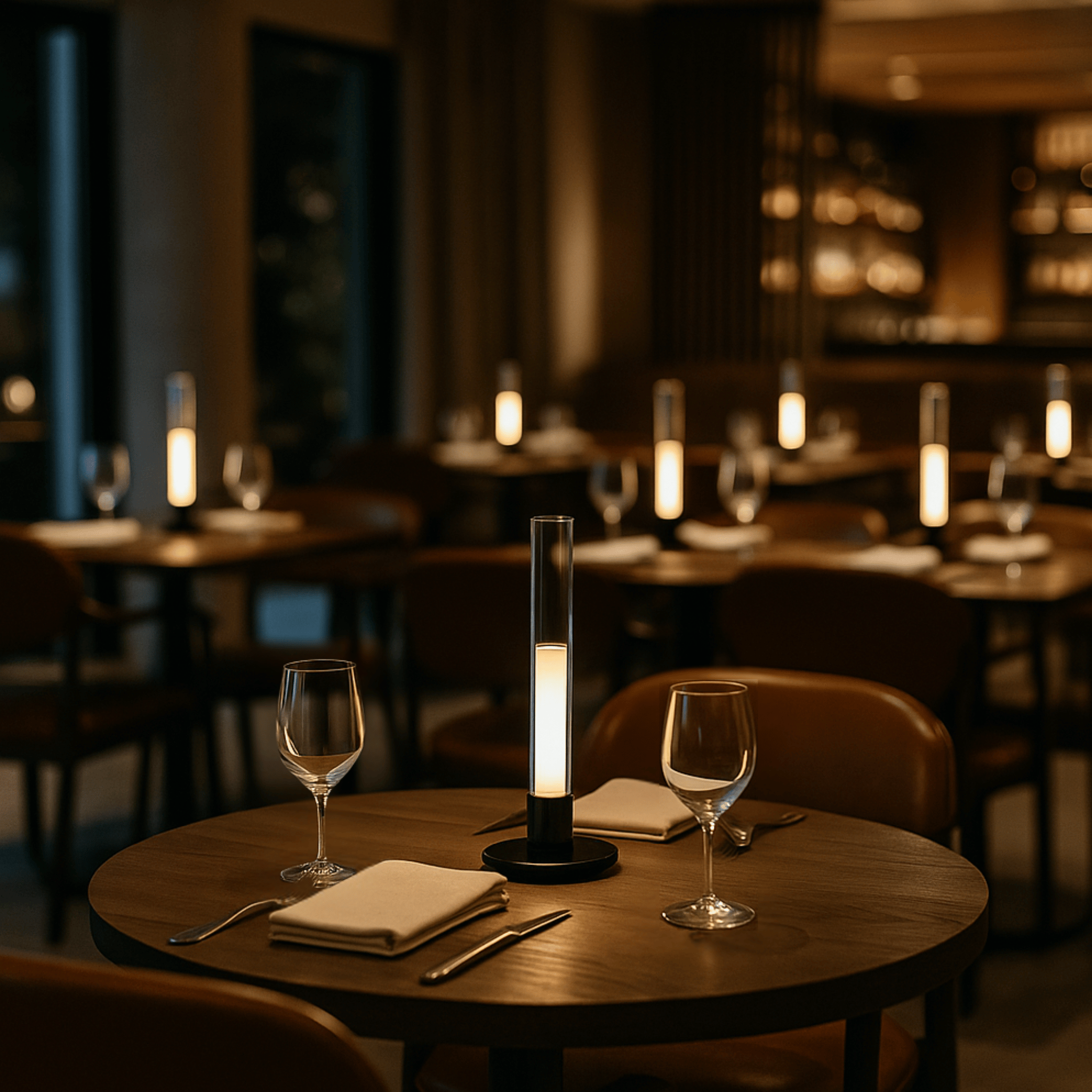 Nordic USB Rechargeable Touch Table Lamp Warm LED, Lamps, Glödara