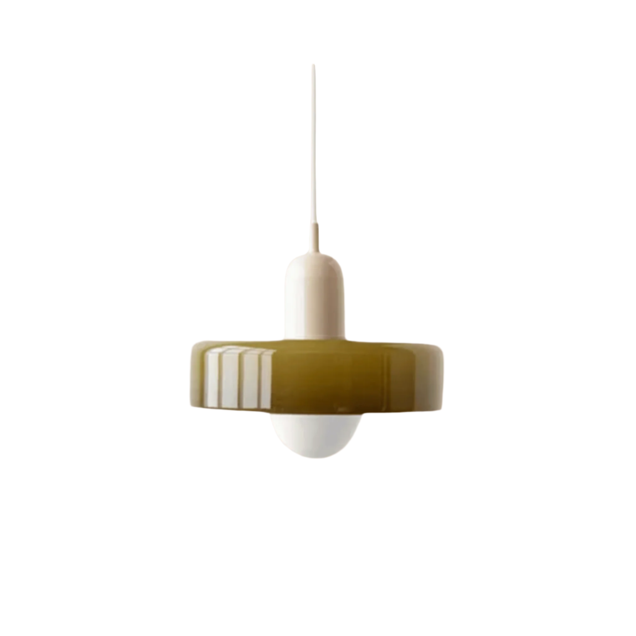 Nordic Bauhaus Glass Pendant Light for Dining Room, Ceiling Fixtures, Glödra Retro