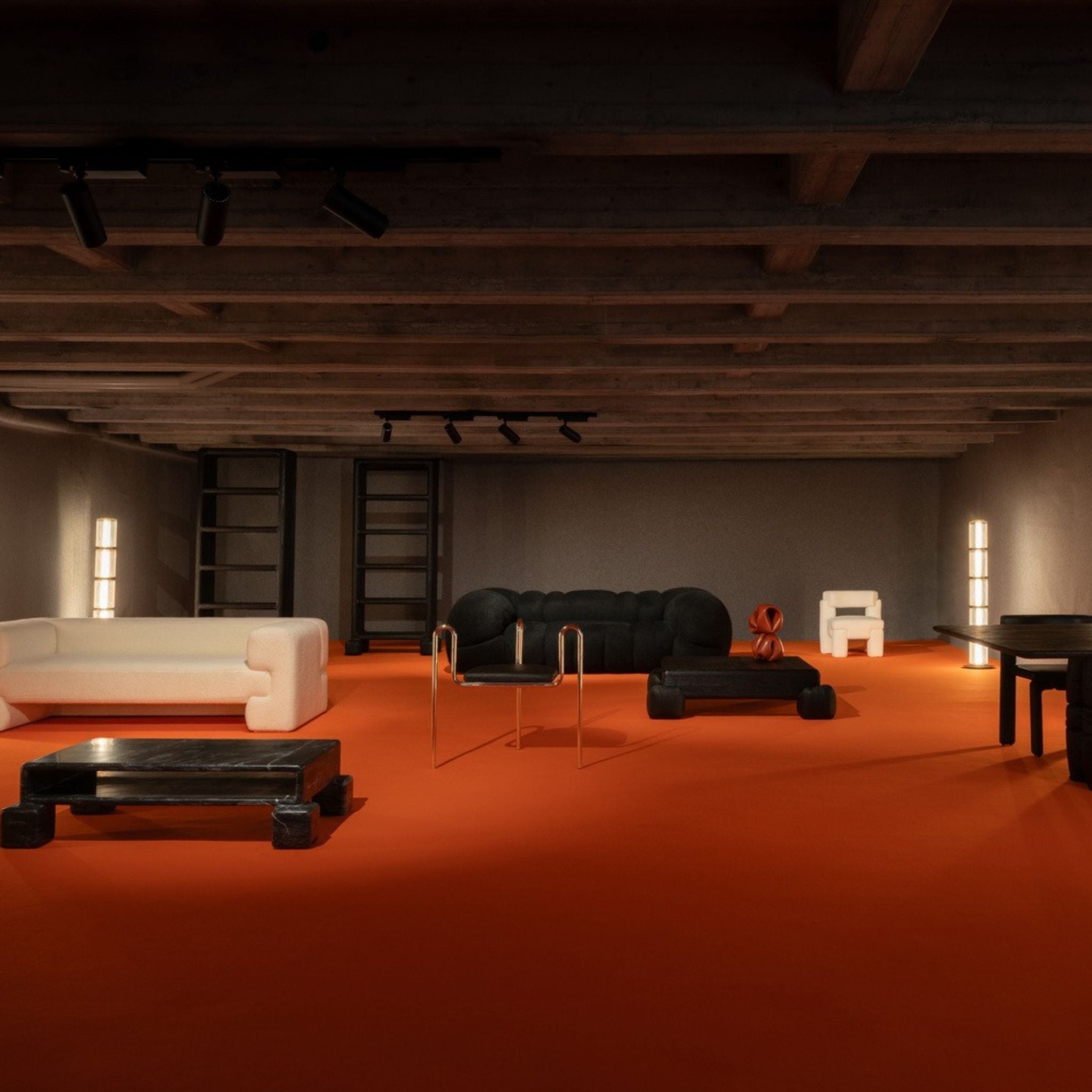 Milk White Gourd Glass Floor Lamp Nordic LED Design, Lamps, Gryta Ambient