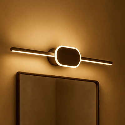 Translation missing: en.White Minimalist LED Wall Sconce Scandinavian Style, Light Fixtures, Hvita Modern