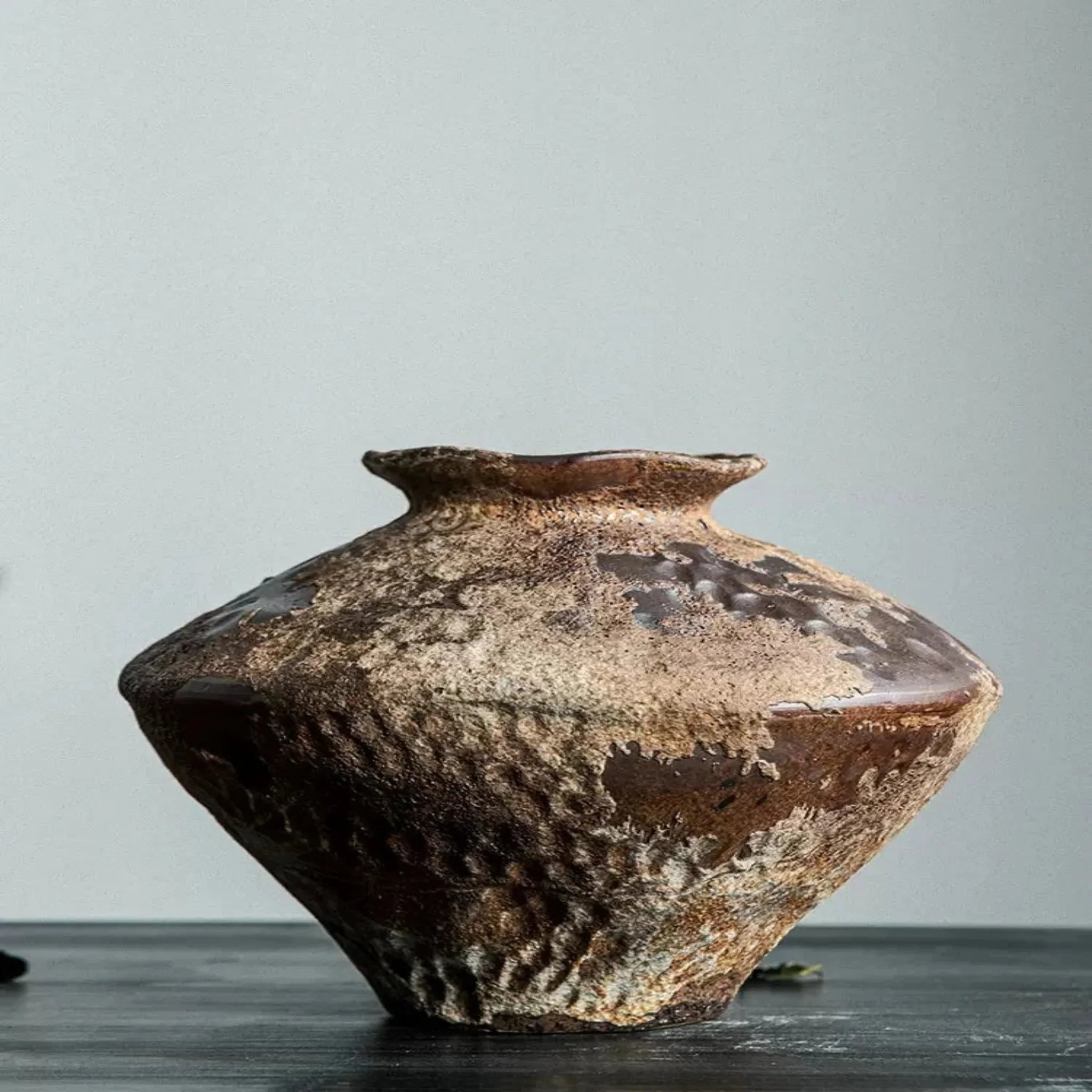 Jorde Rustic Ceramic Vase Artisan Nordic Style, Solace, Vases, Handmade Home Decor