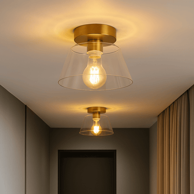 Klara Glass Ceiling Light — Nordic LED Design, Fixtures, for Interiors