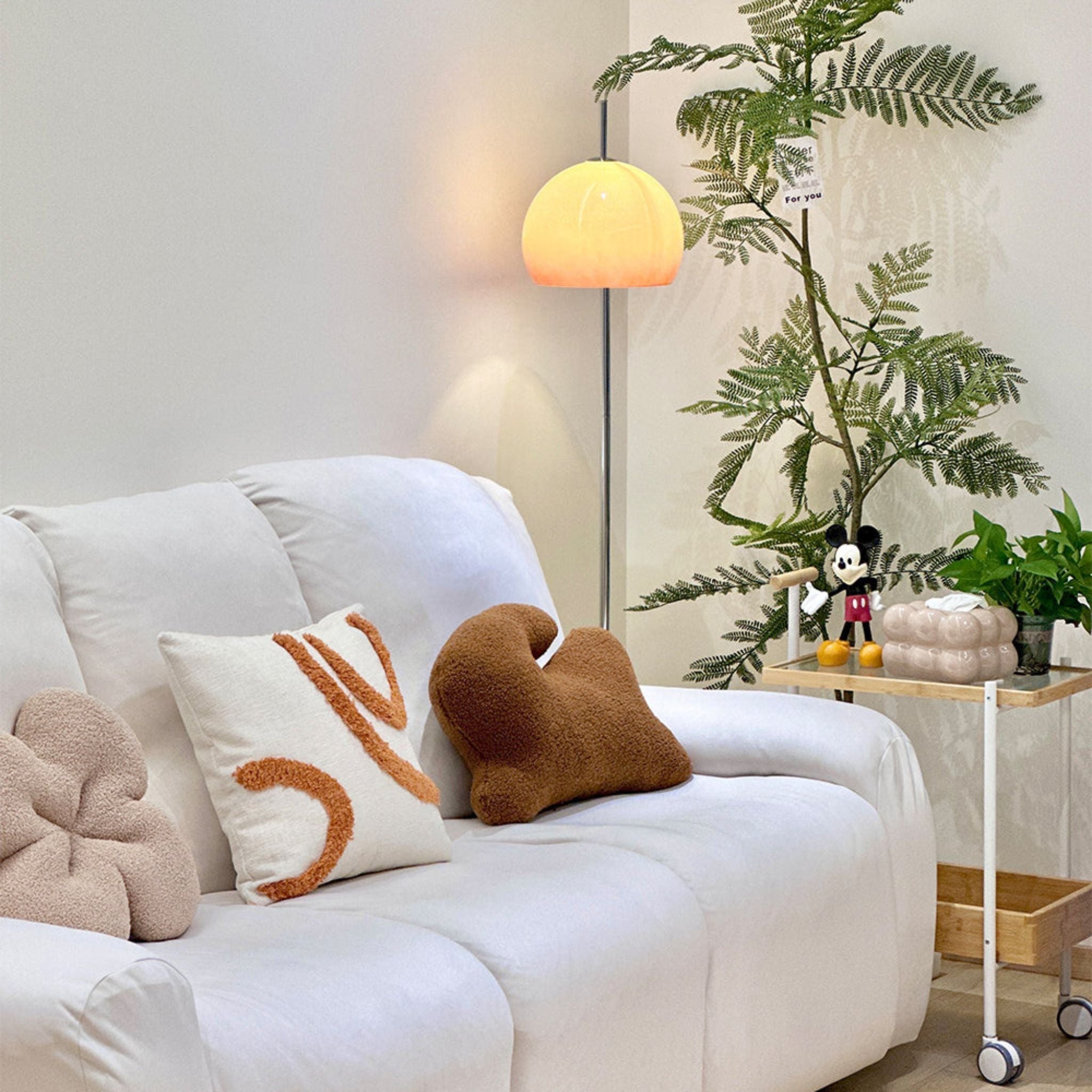 Kupol Retro Mushroom Floor Lamp Warm Ambient Light, Lamps, Stained Glass