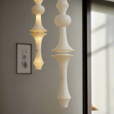 Translation missing: en.Kvara Washi Paper Pendant Light for Japandi - Skonne, Ceiling Fixtures, Nordic