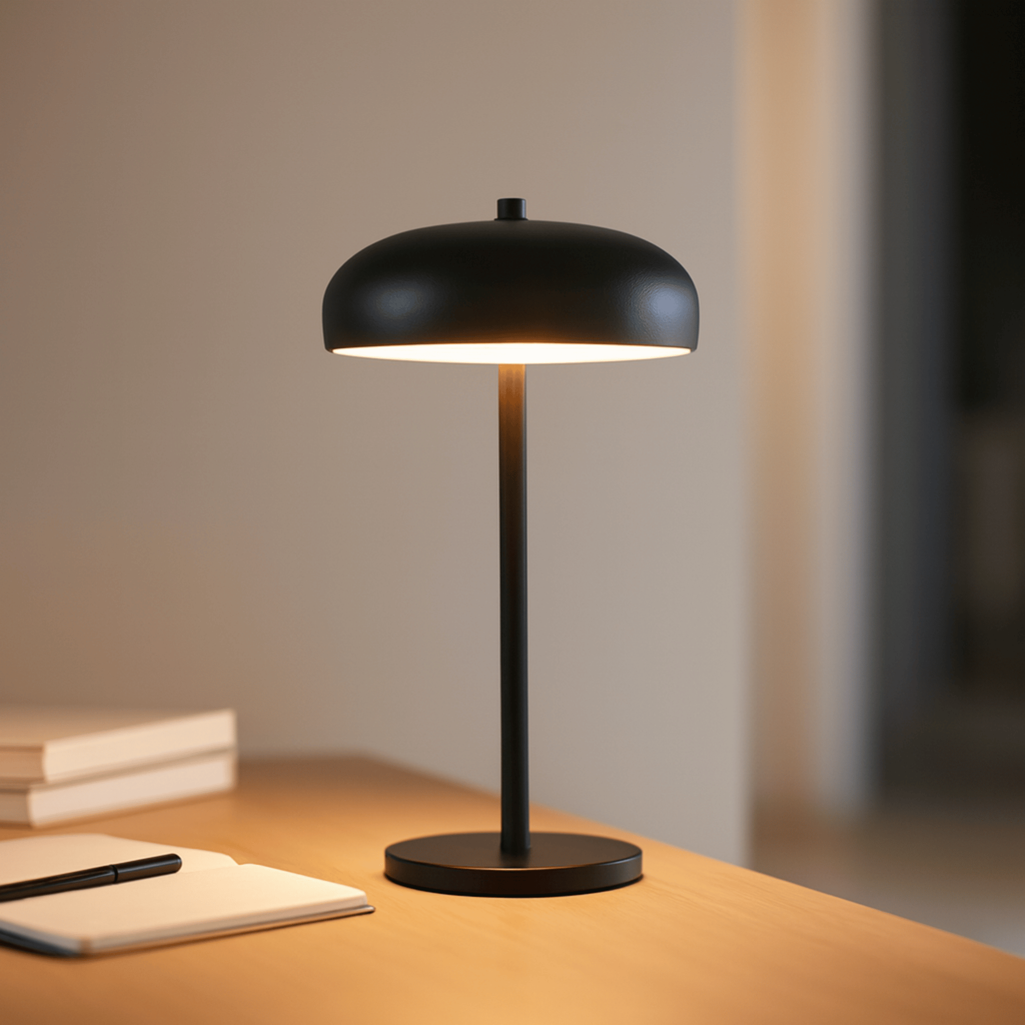 Table Lamps, Kvella Rechargeable Dimmable Iron Touch Lamp