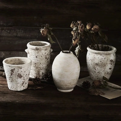 Translation missing: en.Leirvik Artisan Ceramic Vase for Nordic Home Decor, Vases, Rustic Handmade